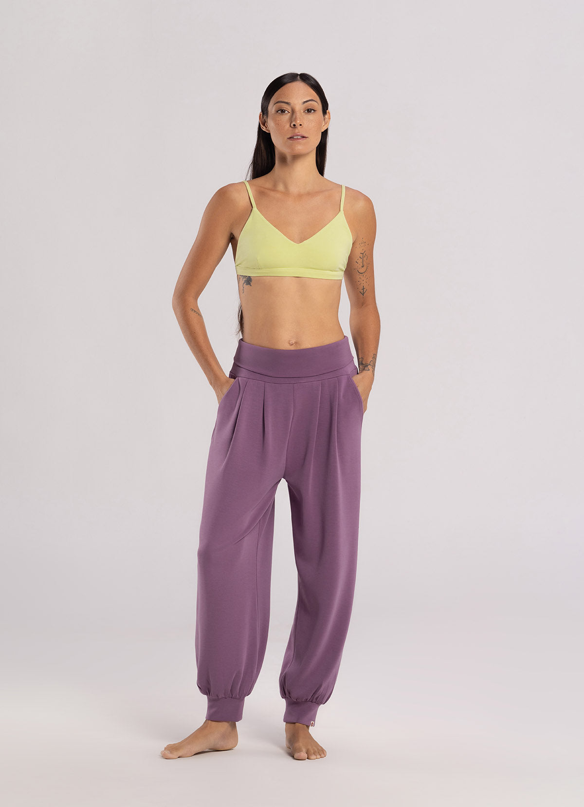 One-tone bra top_Beechnut