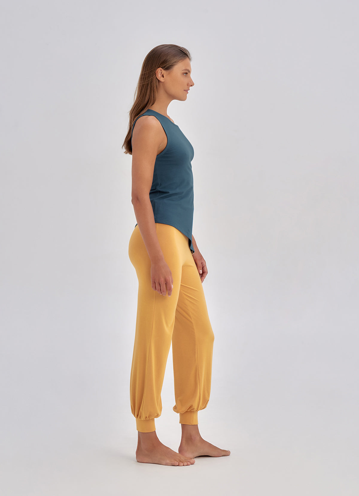 Simple pot ankle pants_Golden Nugget