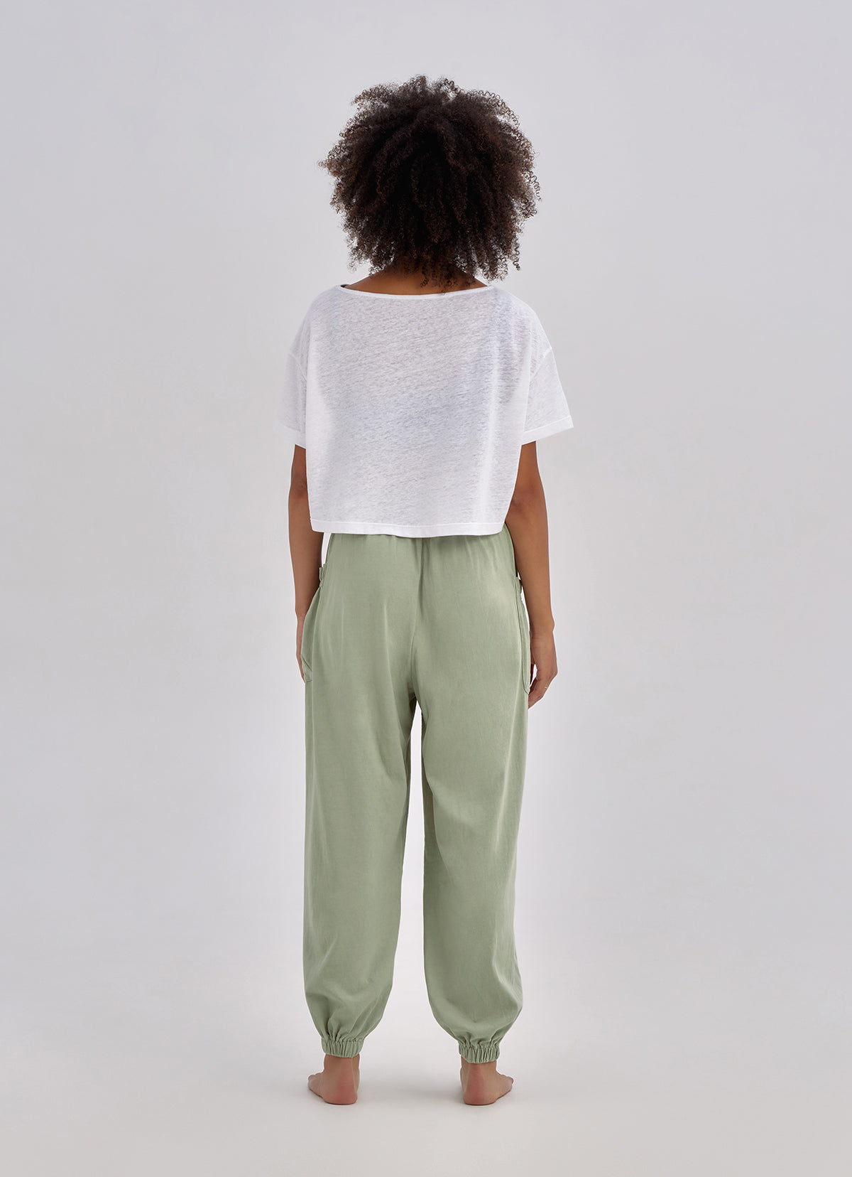 Futo jogger pants_Tea