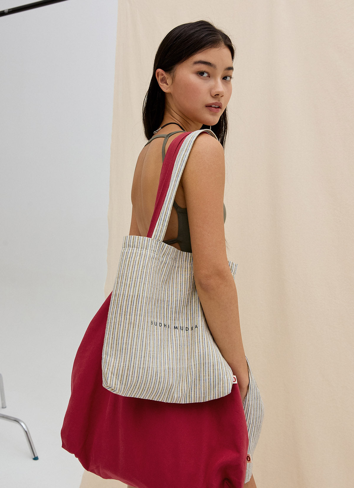 BM India bag_beige Multi