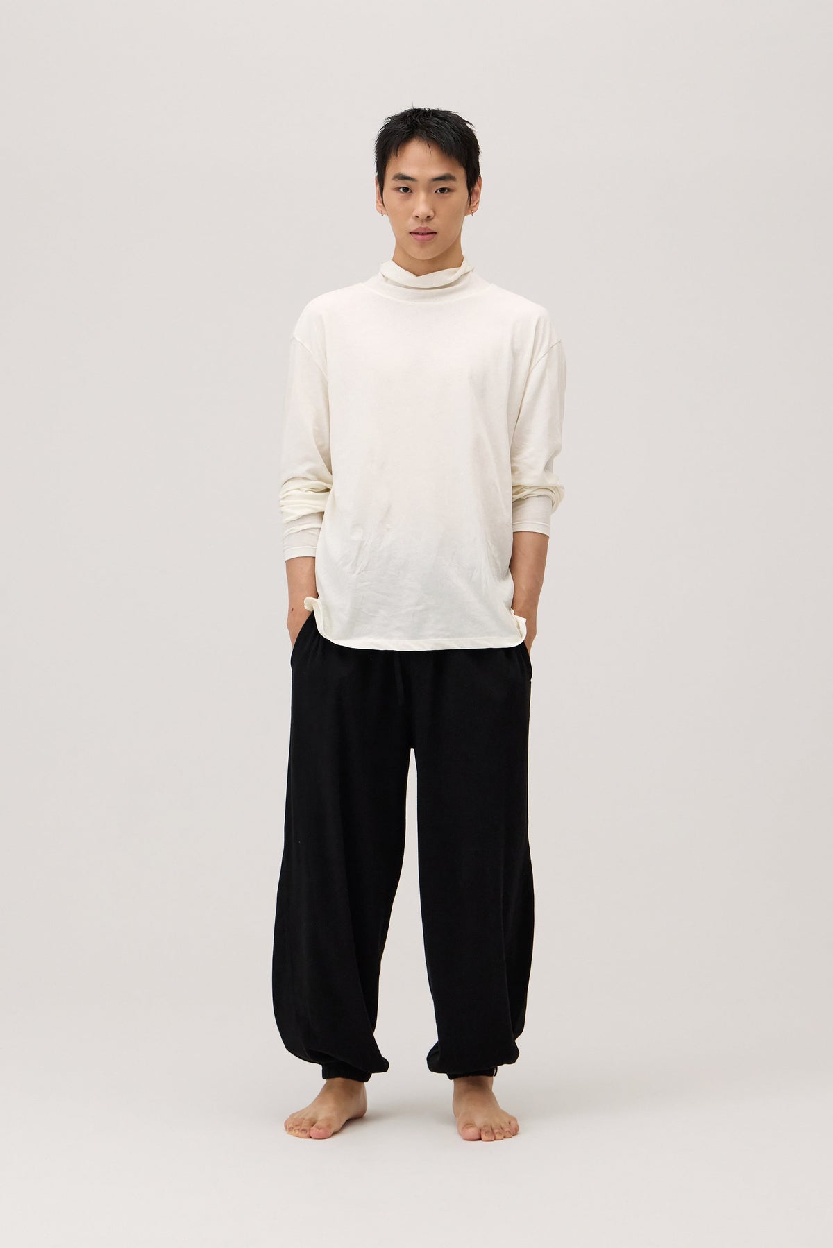 Nabhas long sleeve (Unisex)_Tofu