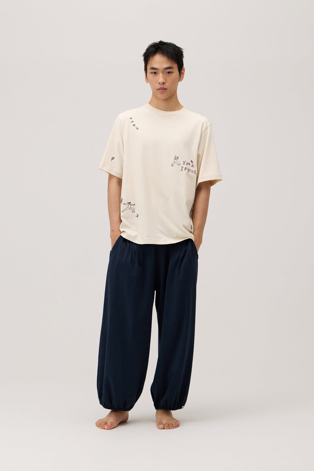 Jalan short sleeve (Unisex)_Summer Sand