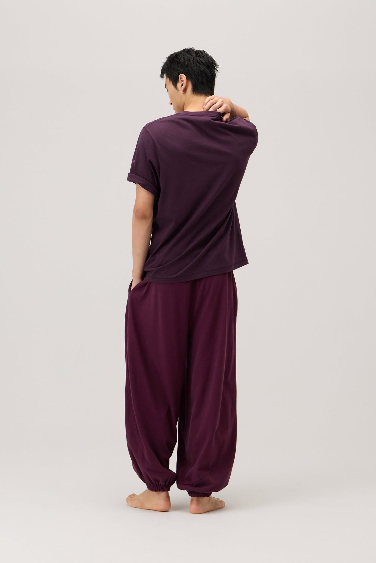 Jalan short sleeve (Unisex)_Plum Perfect