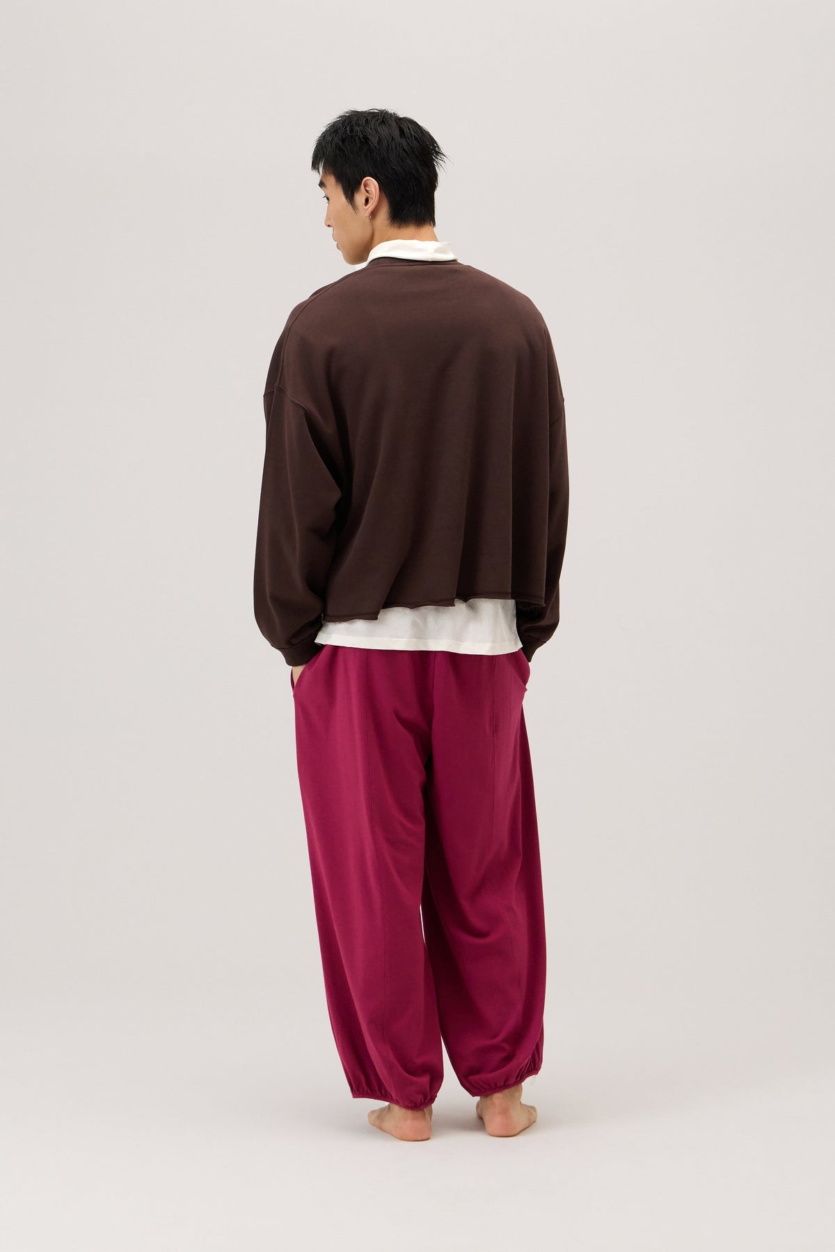 BM logo sweat top (Unisex)_Coffee Bean