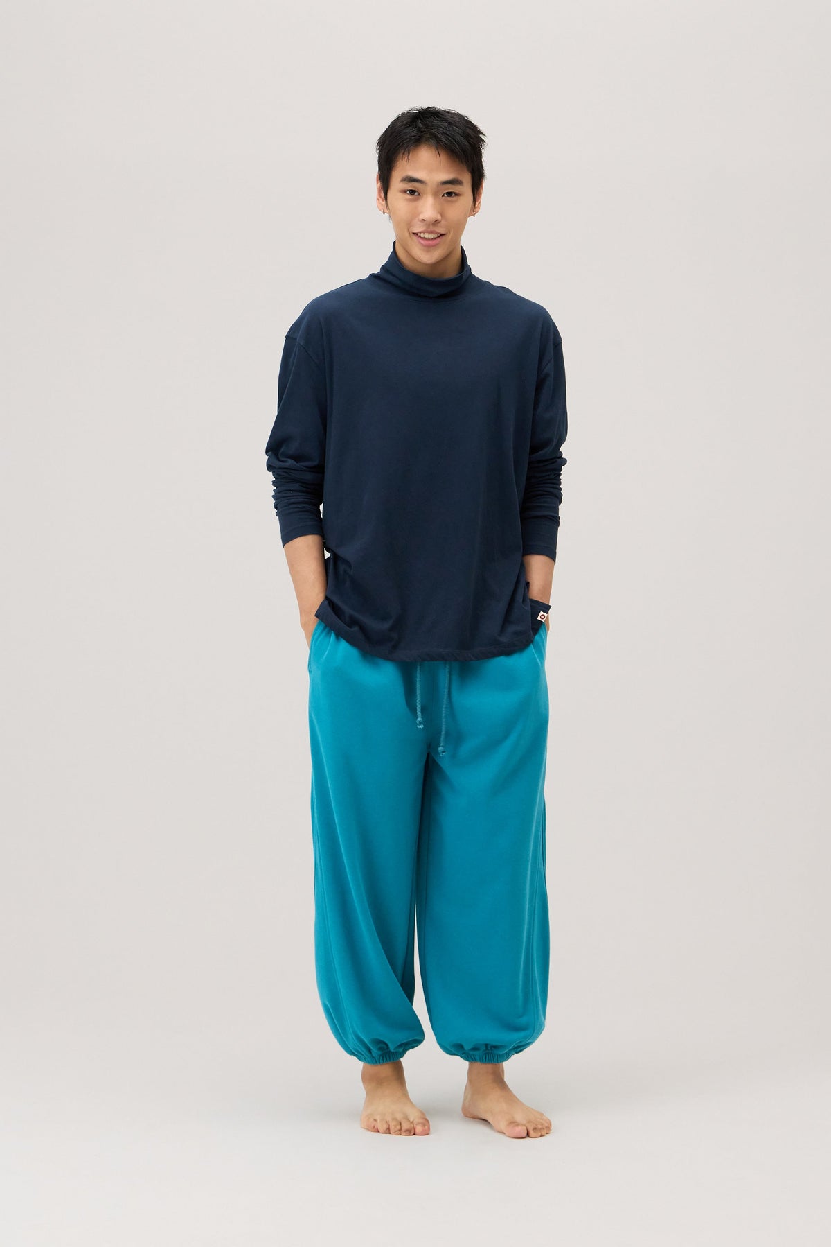 Nabhas long sleeve (Unisex)_Carbon