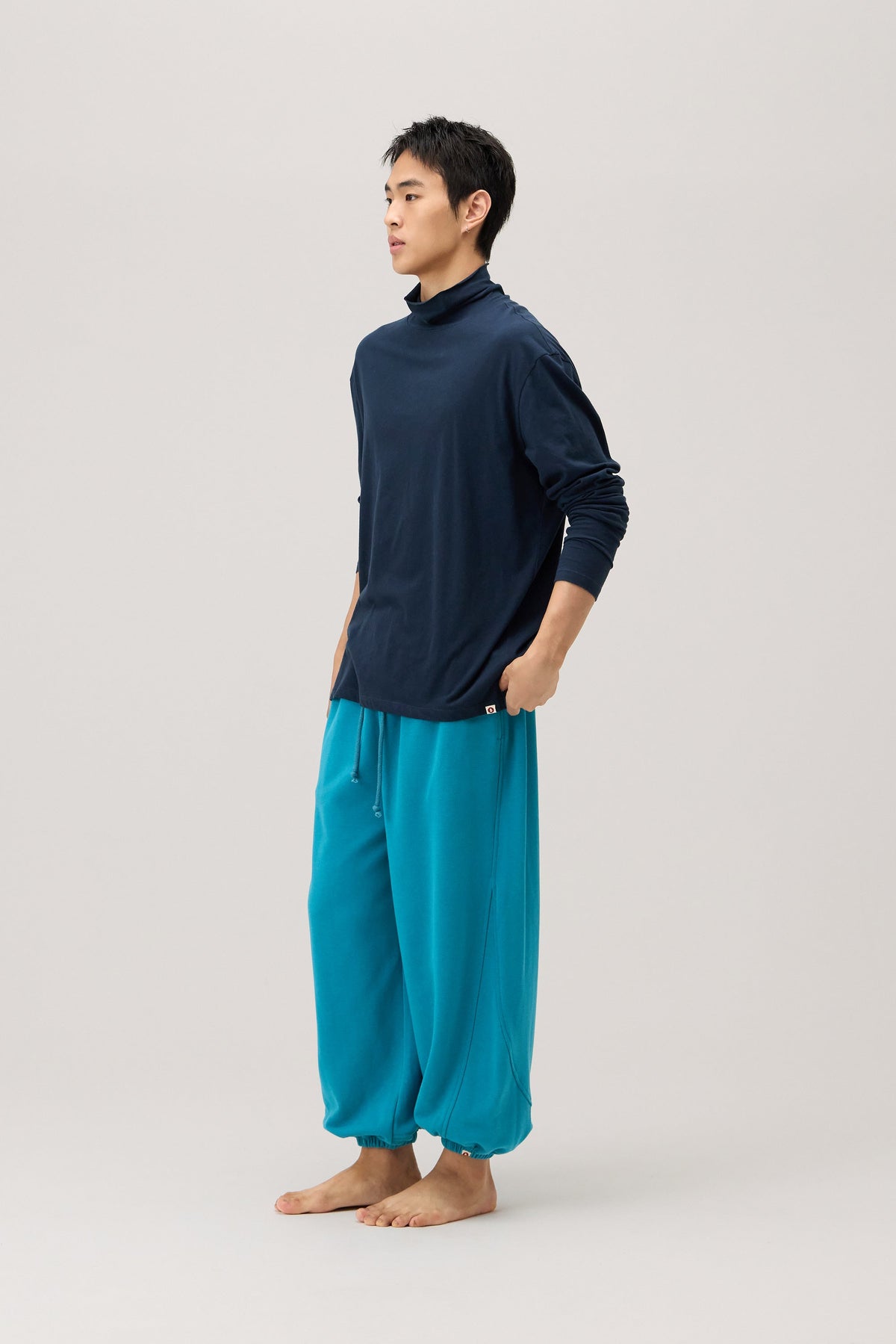 Nabhas long sleeve (Unisex)_Carbon