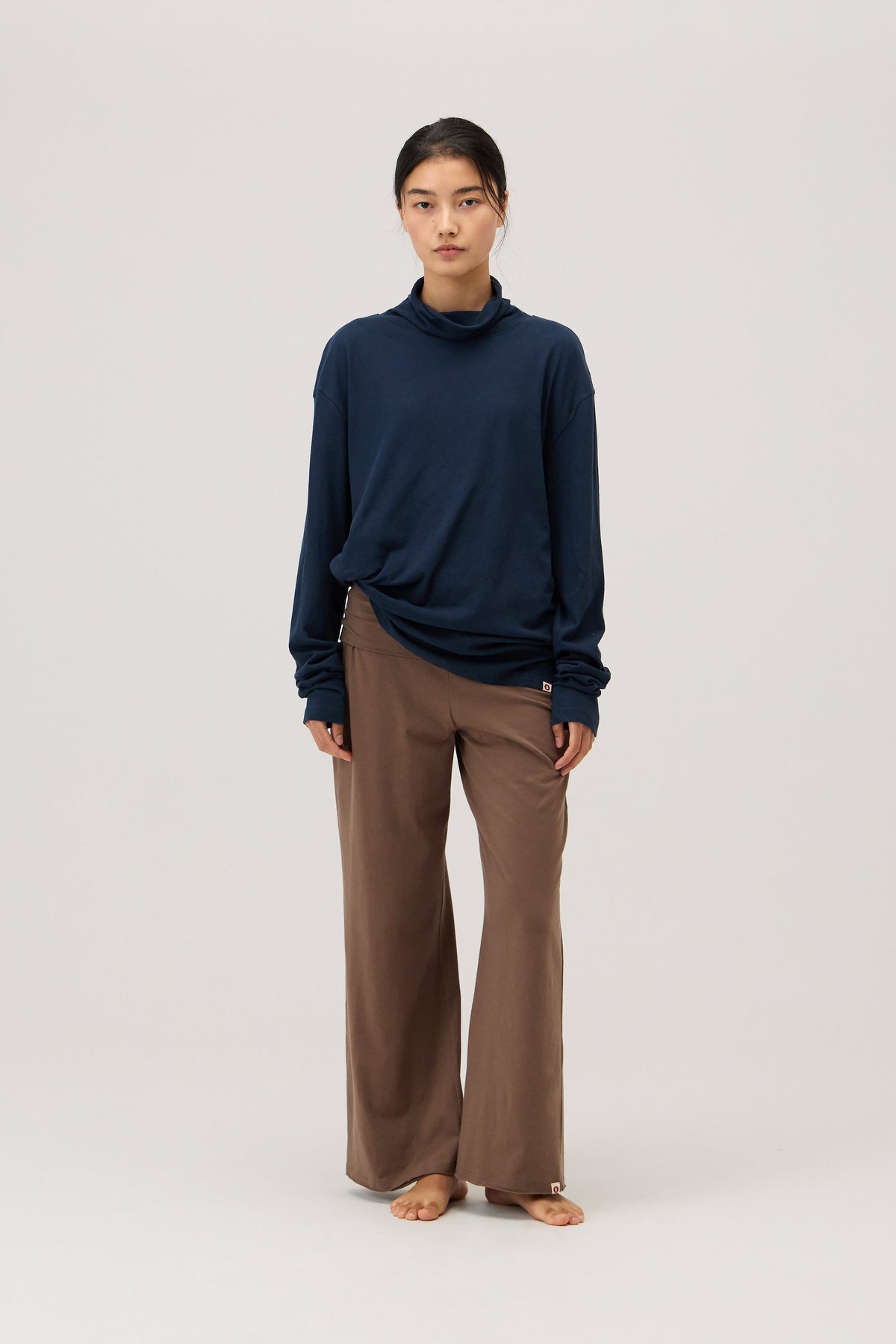 Nabhas long sleeve (Unisex)_Carbon