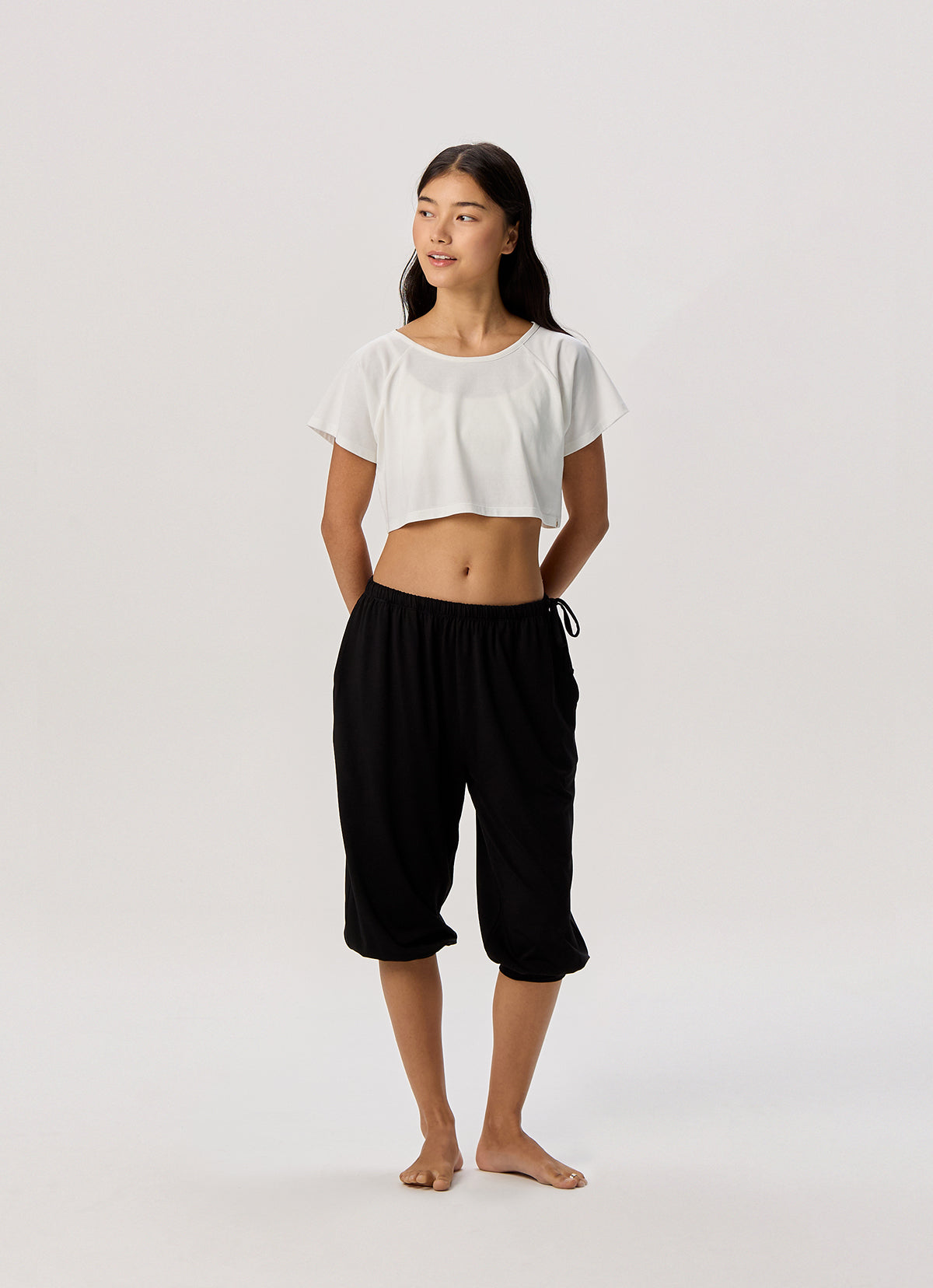 Belly short sleeve_Star White