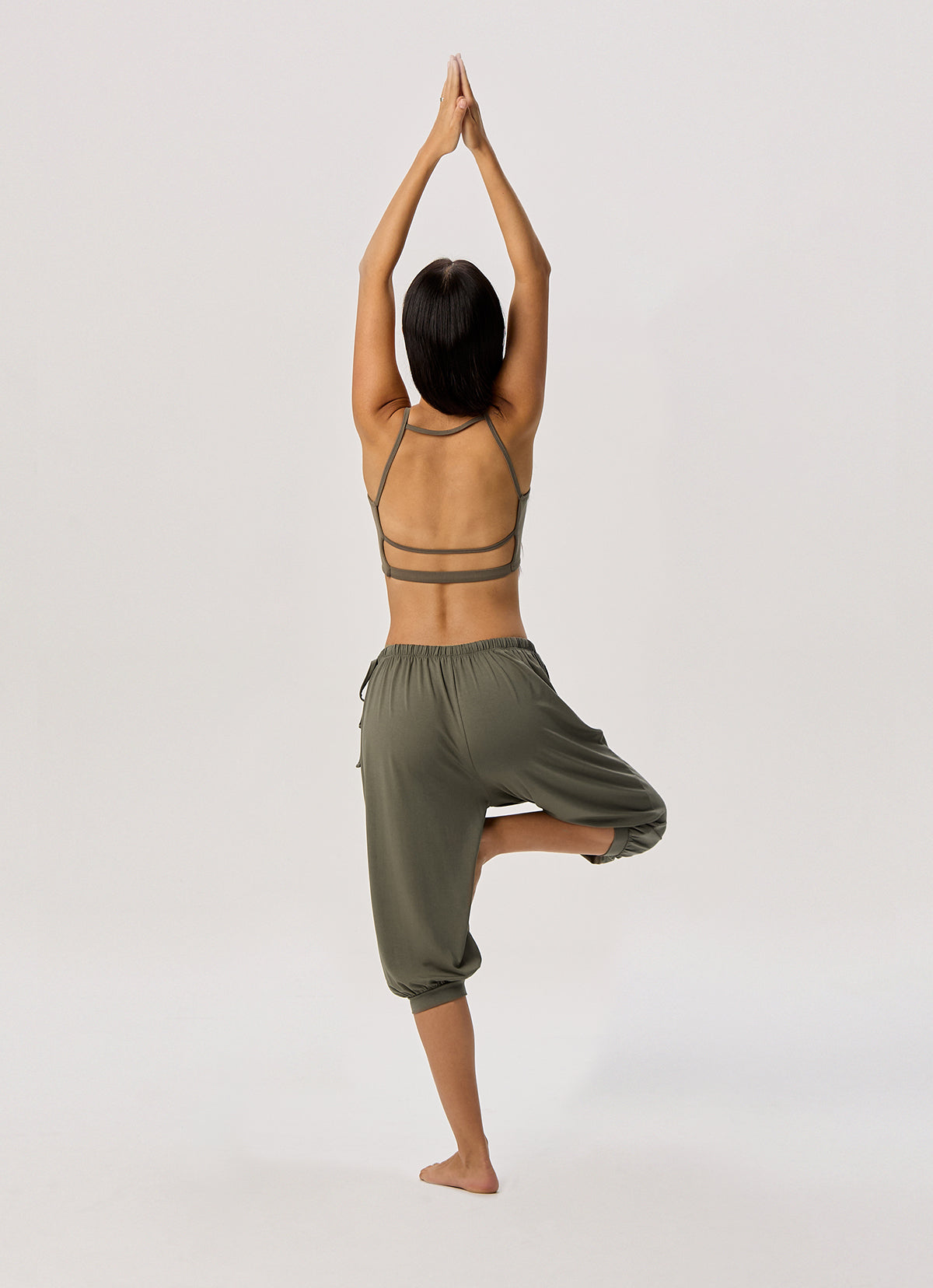 Shirring half pants_Bungee Cord