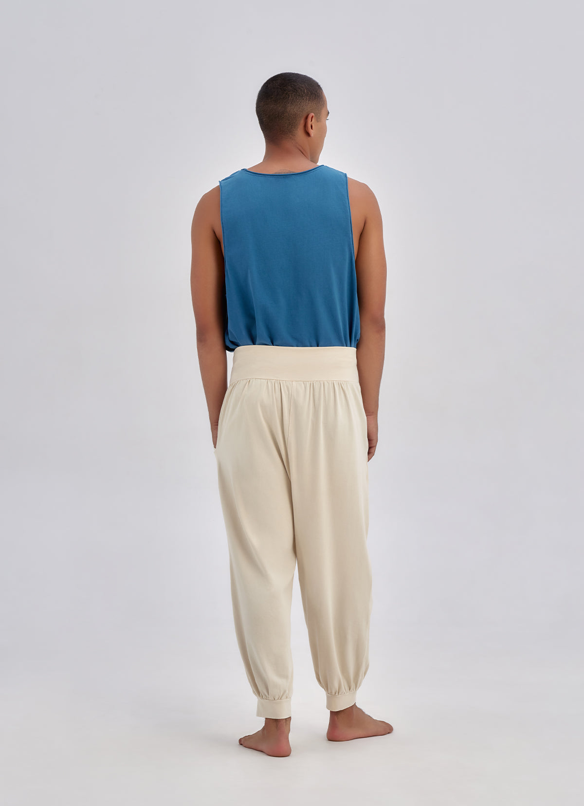 Fortune pants Garment dyed (For Men)_Summer Sand