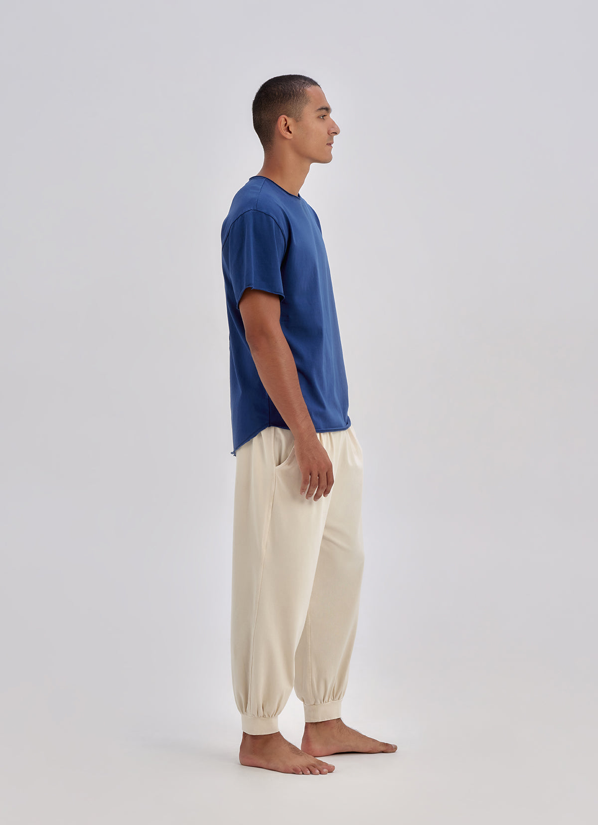 Fortune pants Garment dyed (For Men)_Summer Sand