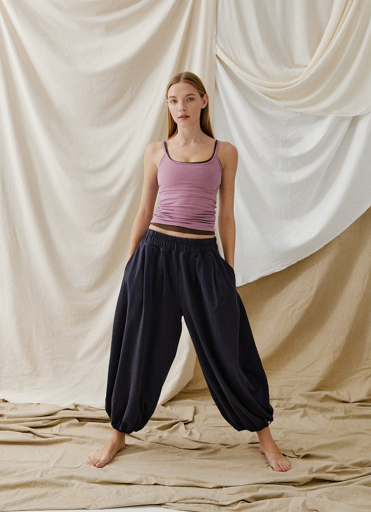 Marron pants (Unisex)_Inkwell