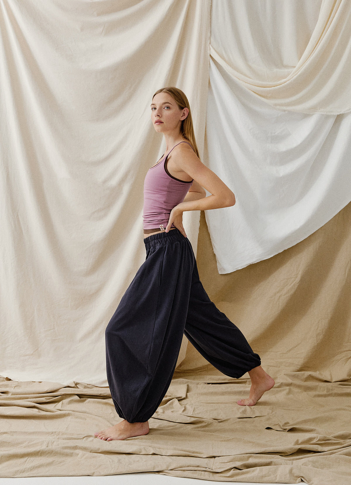 Marron pants (Unisex)_Inkwell