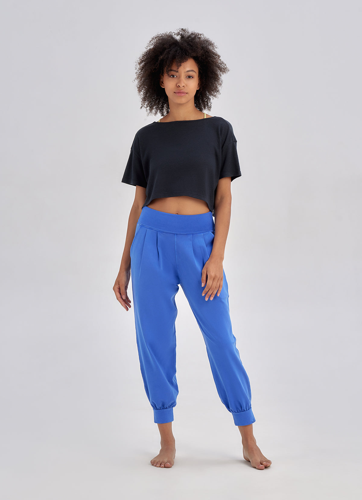 Fortune Pants Garment dyed_Blue