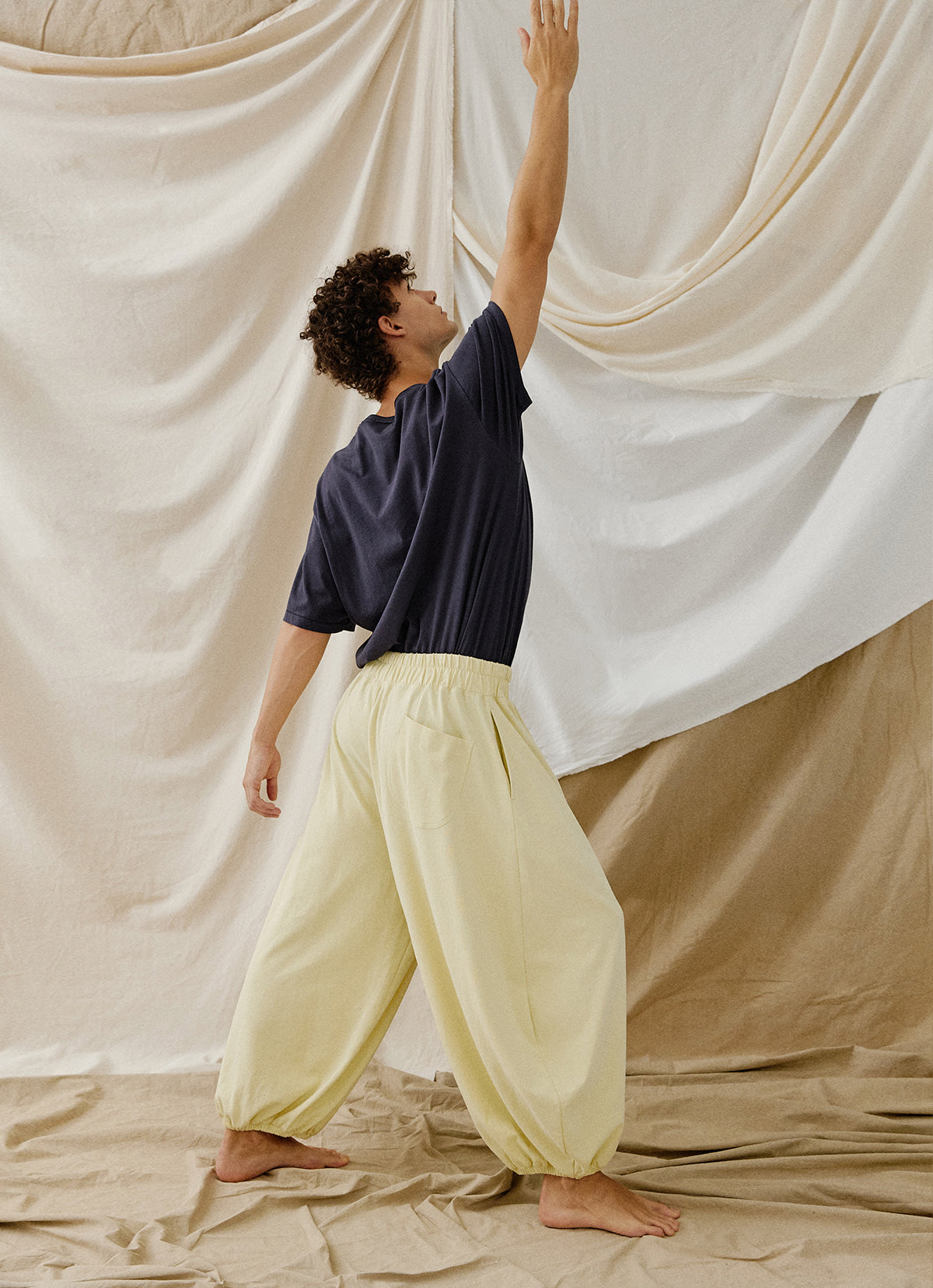 Marron pants (Unisex)_Hay