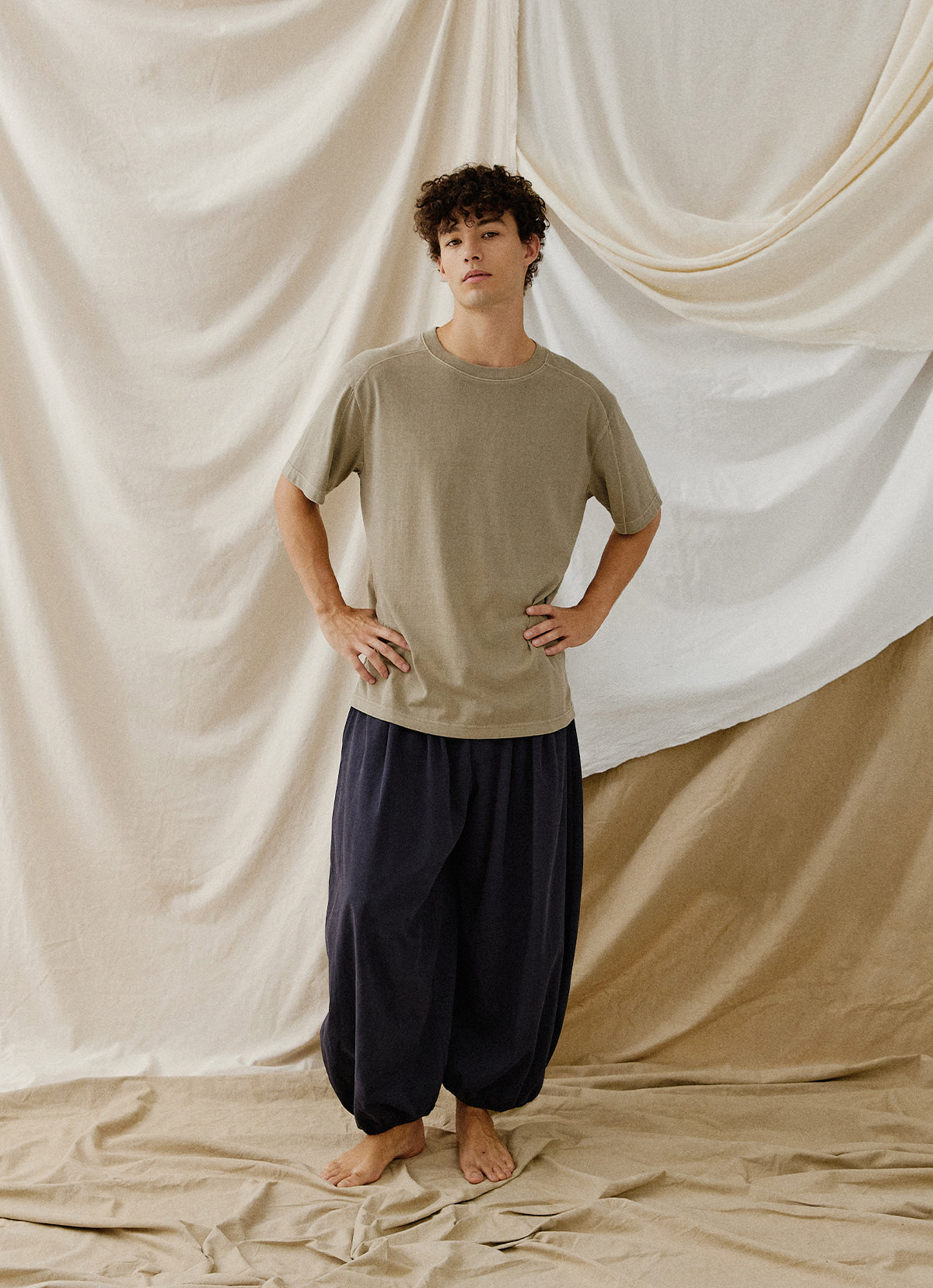 Marron pants (Unisex)_Inkwell