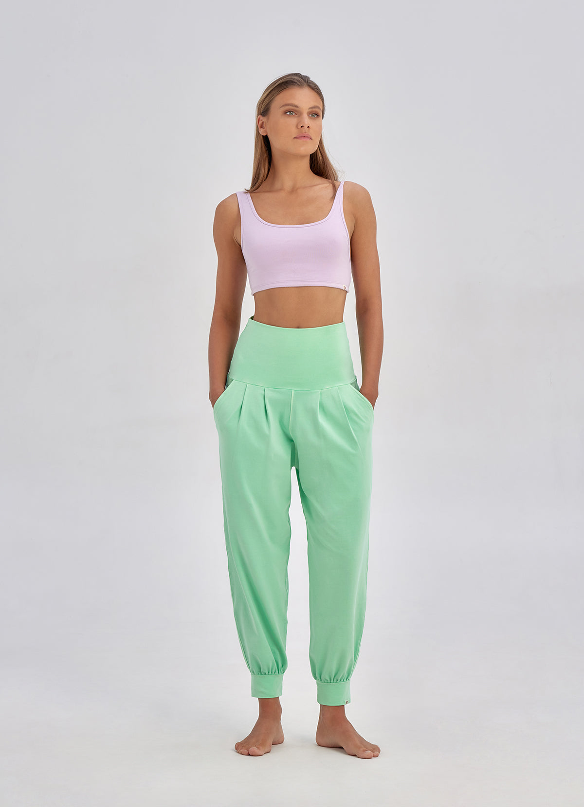 Fortune Pants Garment dyed _Green