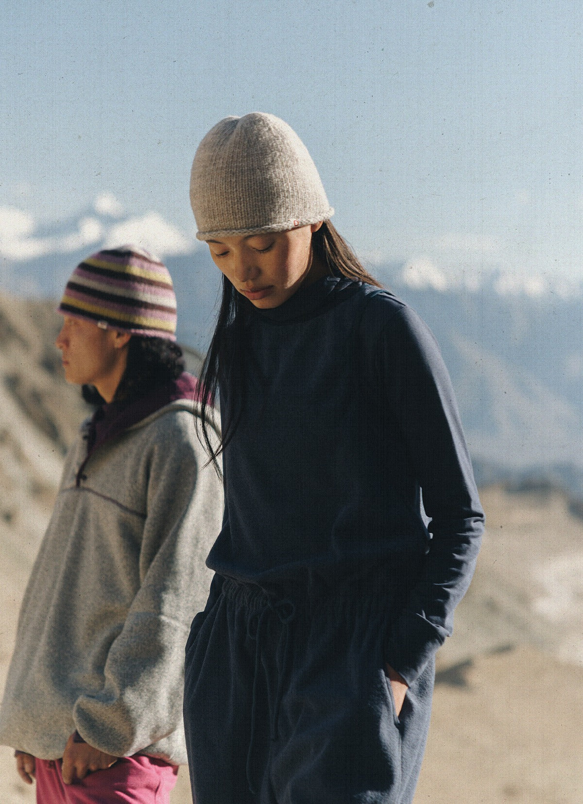 BM beanie_Oatmeal Melange