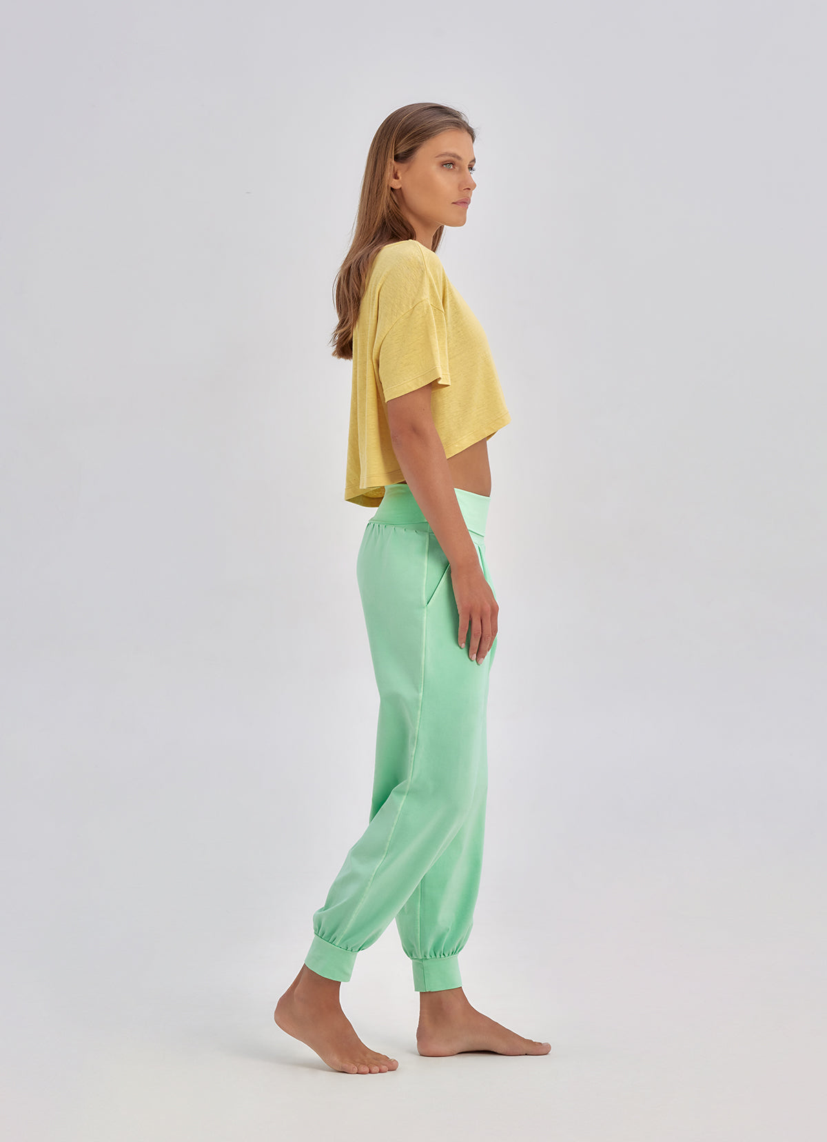 Fortune Pants Garment dyed _Green