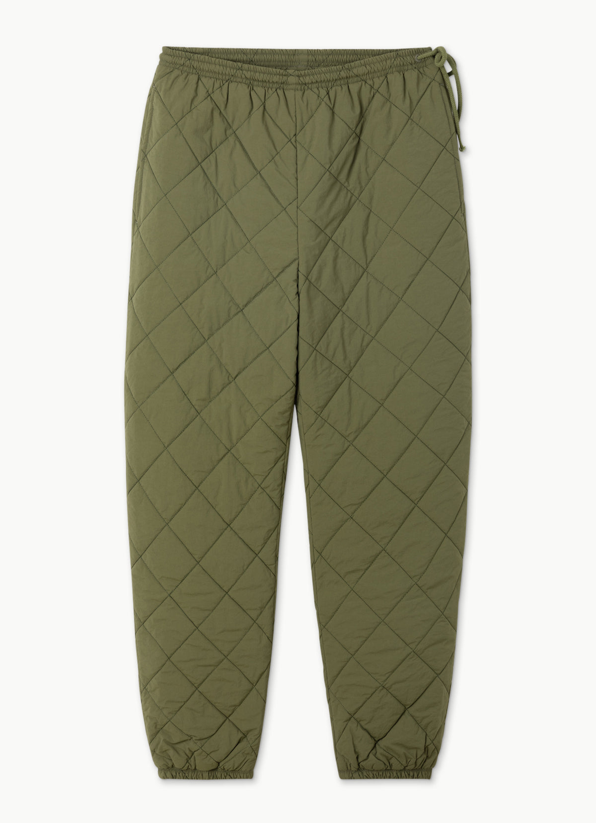 Quilted bulky pants_Mayfly