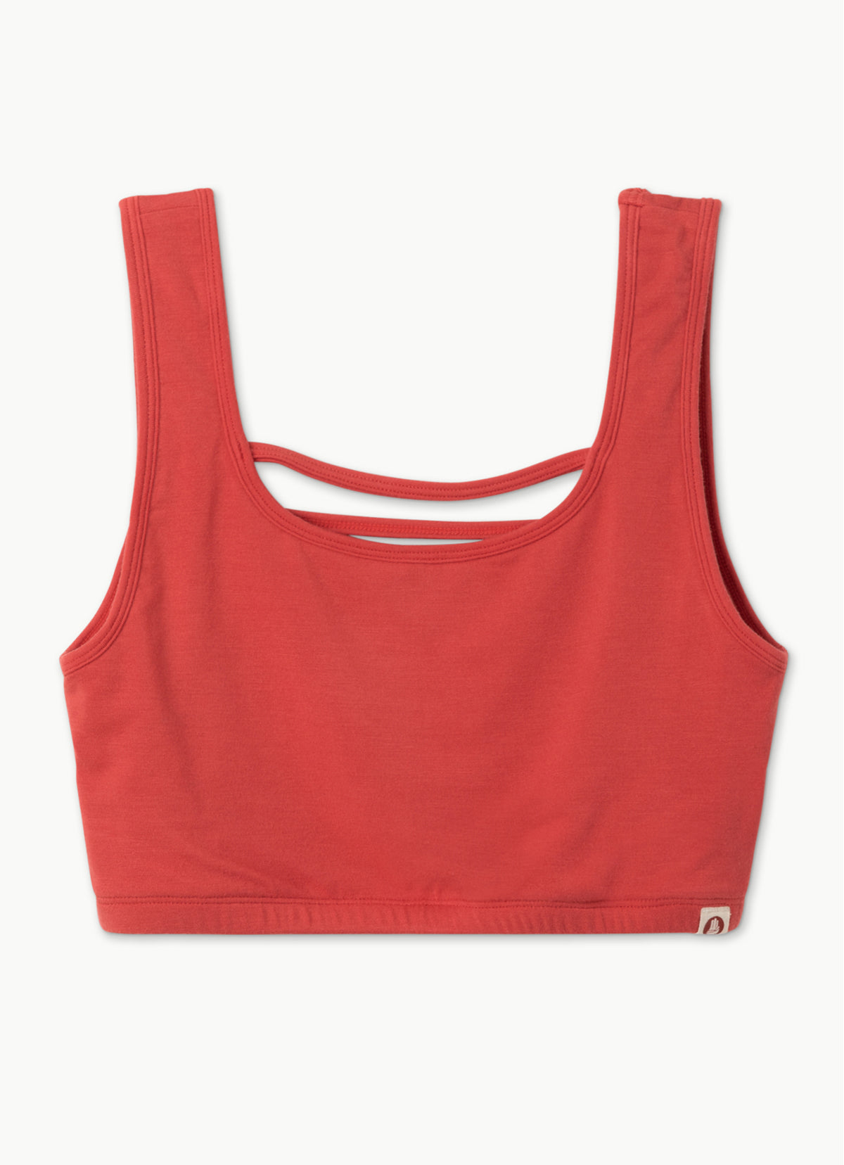 Horizon strap bra top_Red