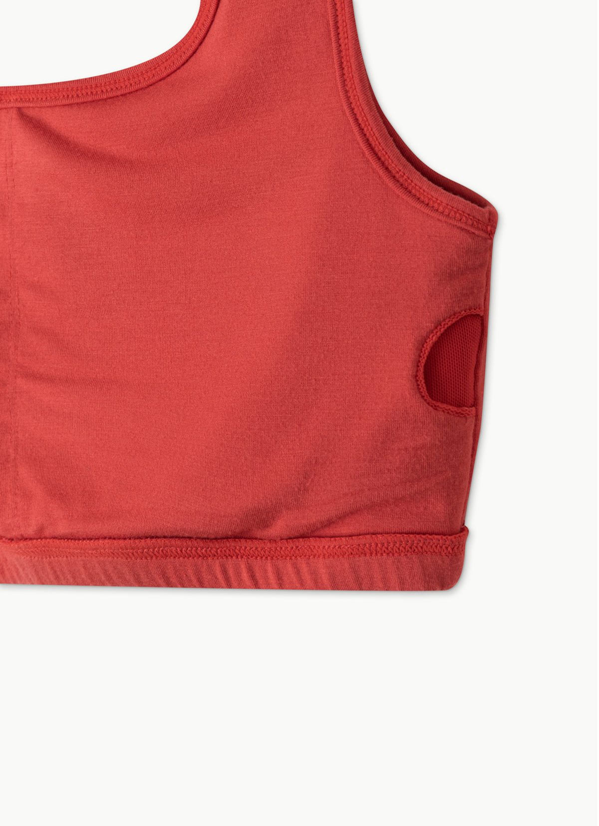 Horizon strap bra top_Red