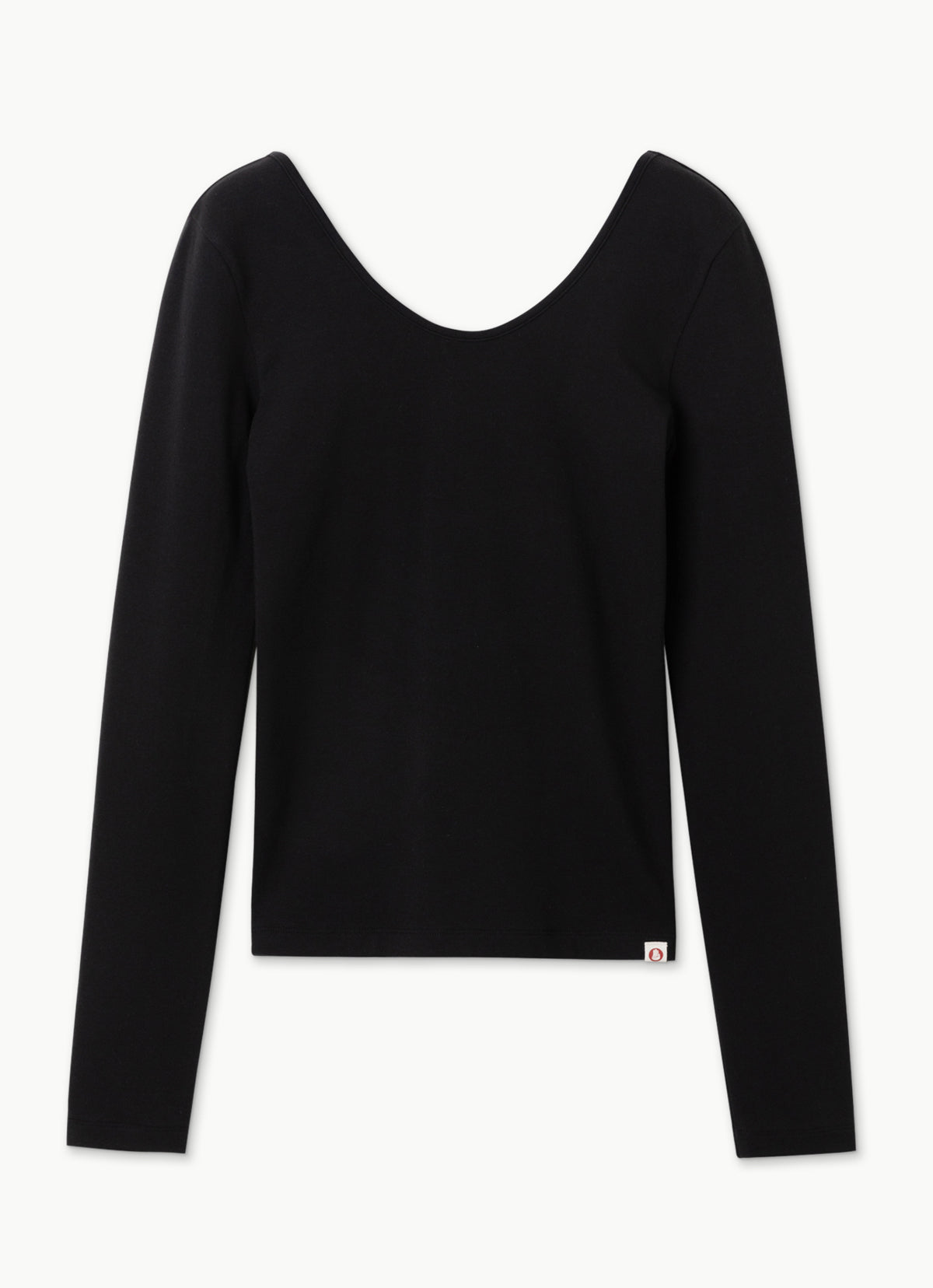 Bahu long sleeve top_Black