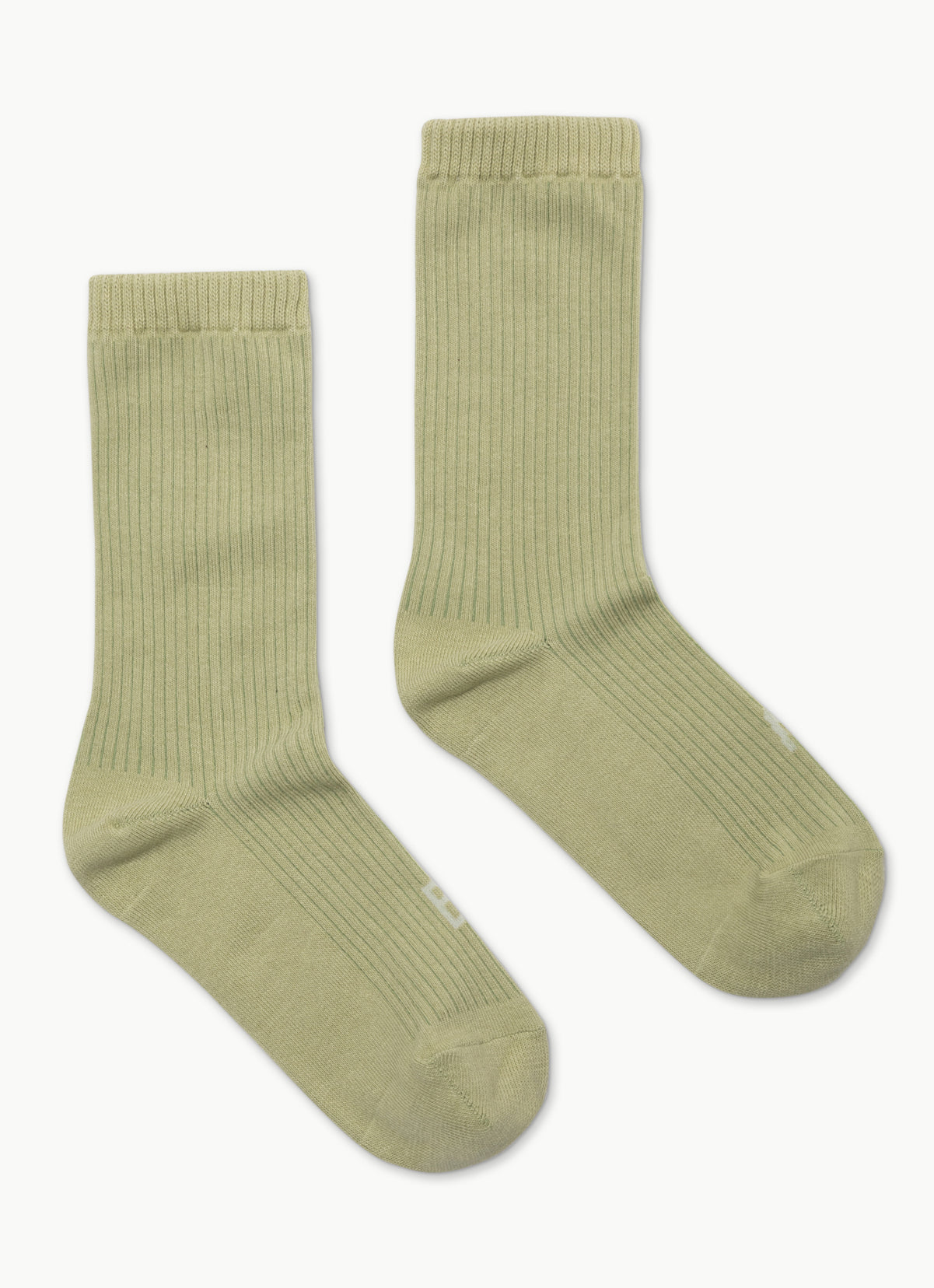 Rib ankle socks_Khaki