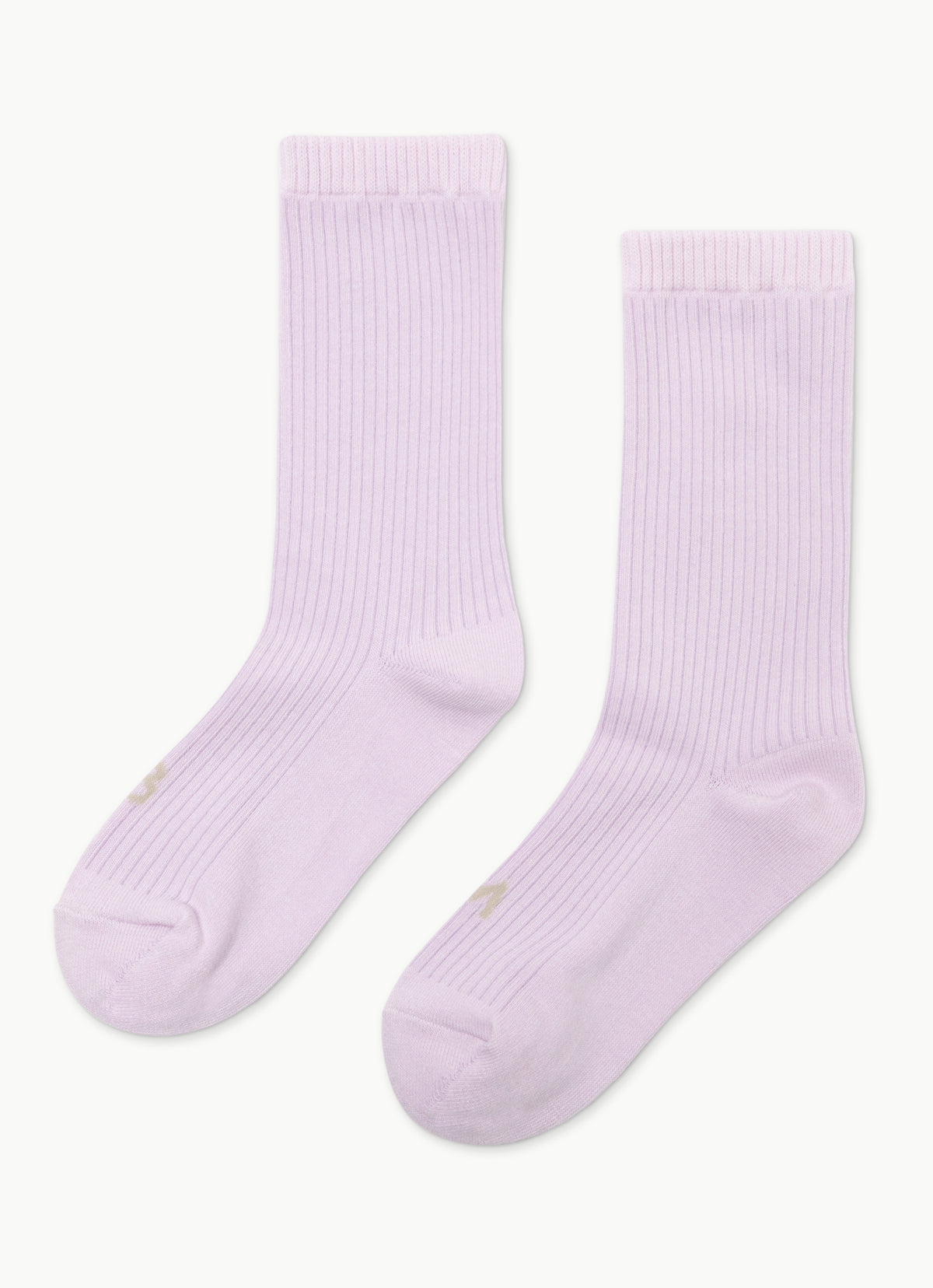 Rib ankle socks_Lavender