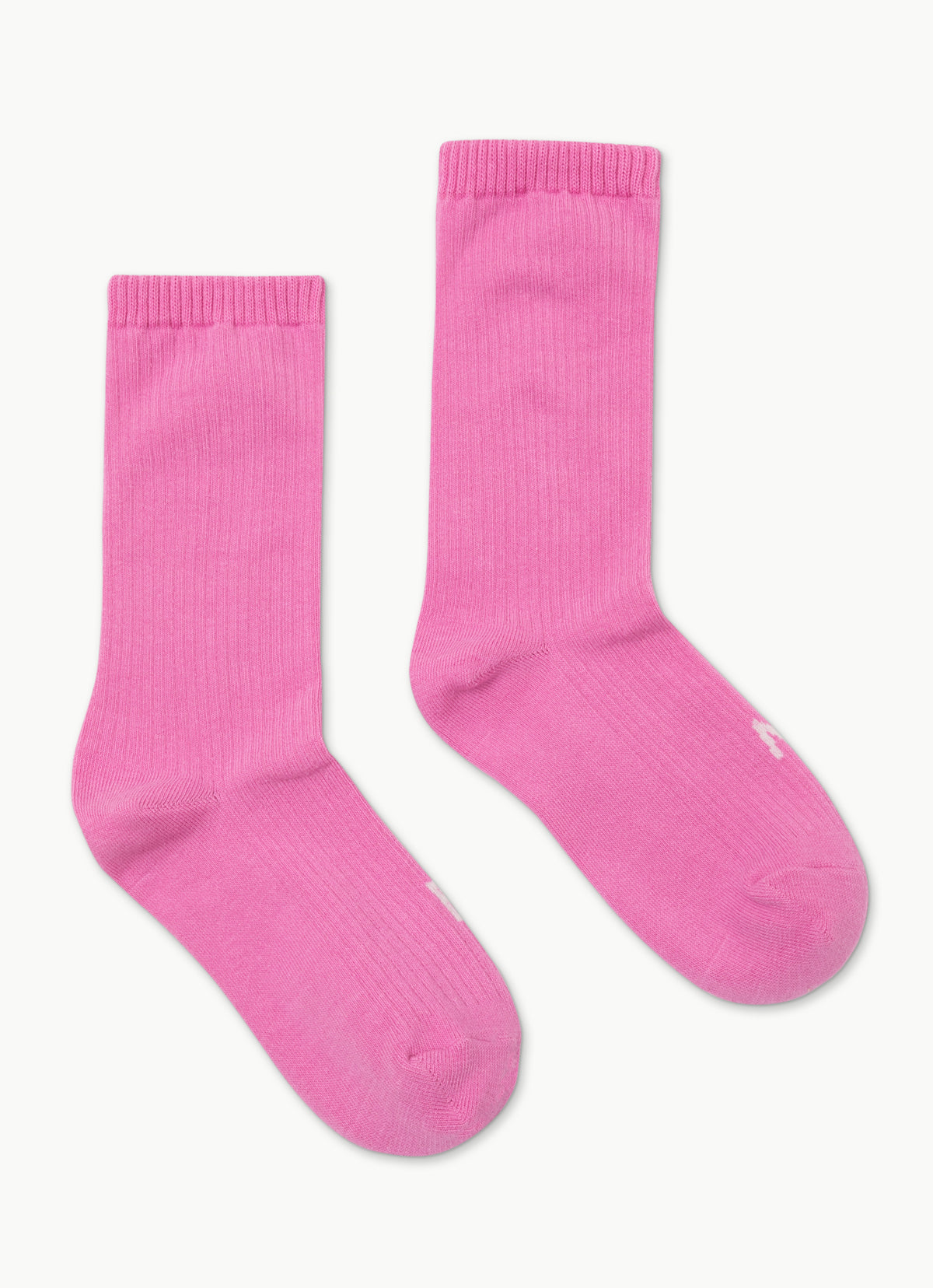 Rib ankle socks_Pink