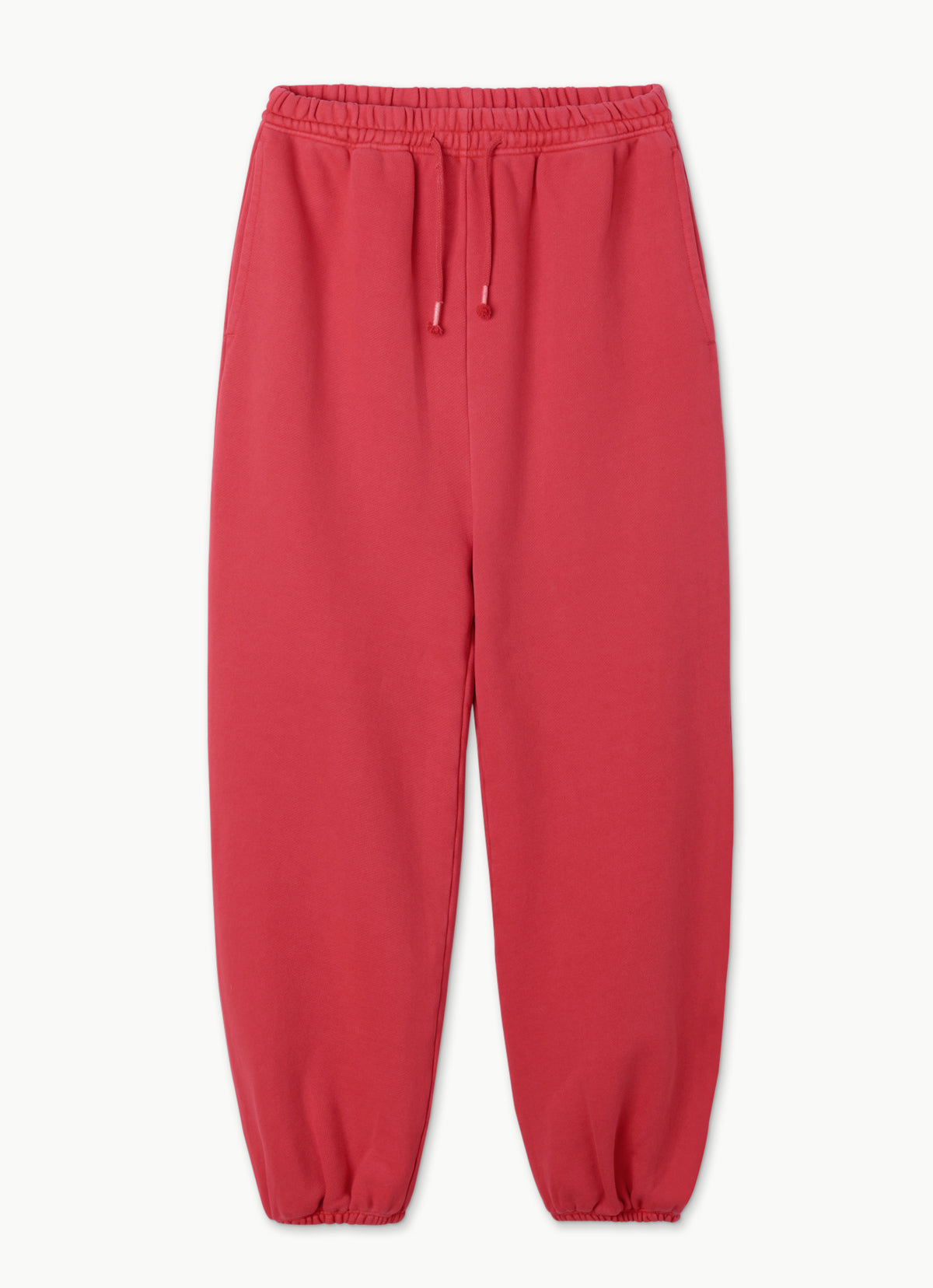 Balloon jogger pants (Unisex)_Red