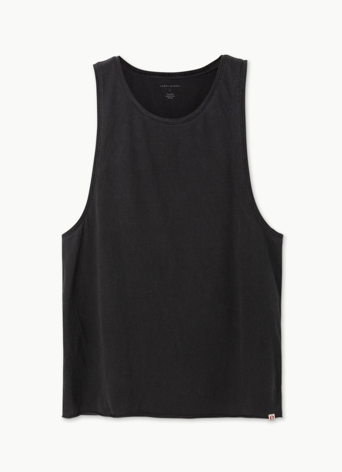 Short sleeve tank top (For Men)_Black