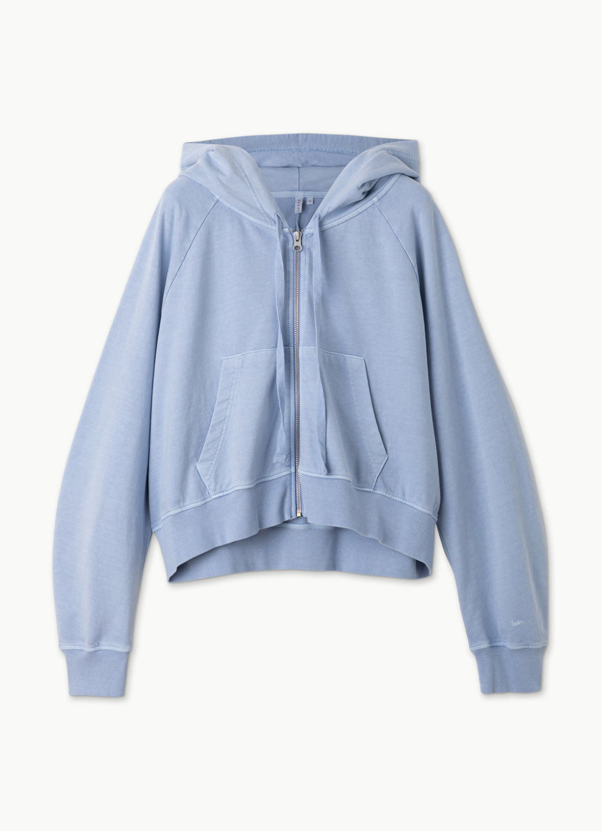 Pubar zip-up hoodie_Blue Heron