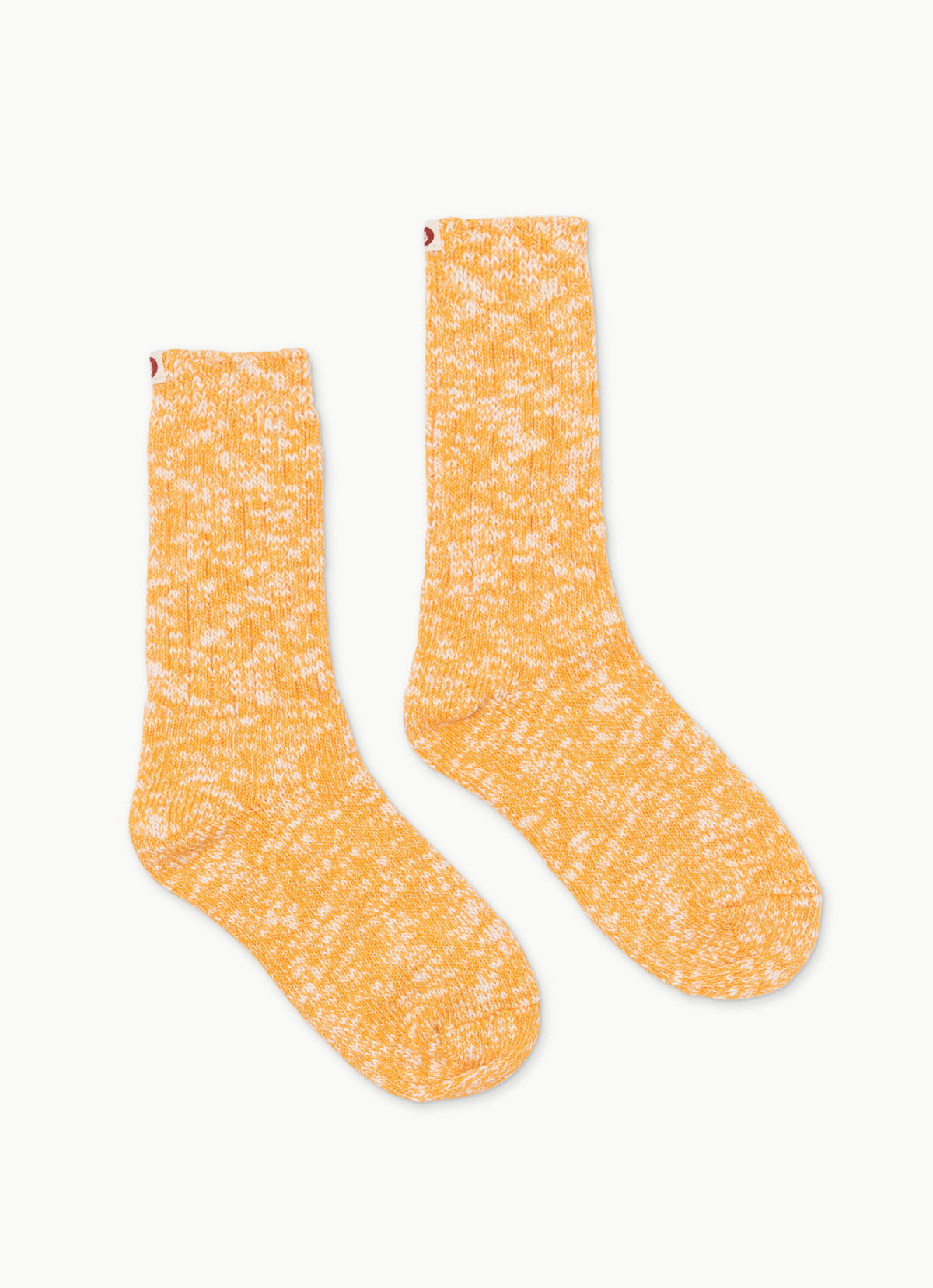 Flake ankle socks_Orange