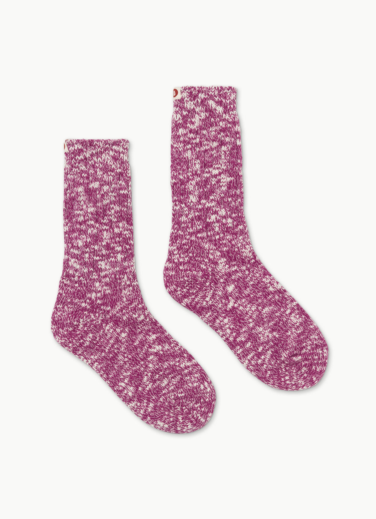 Flake ankle socks_Purple