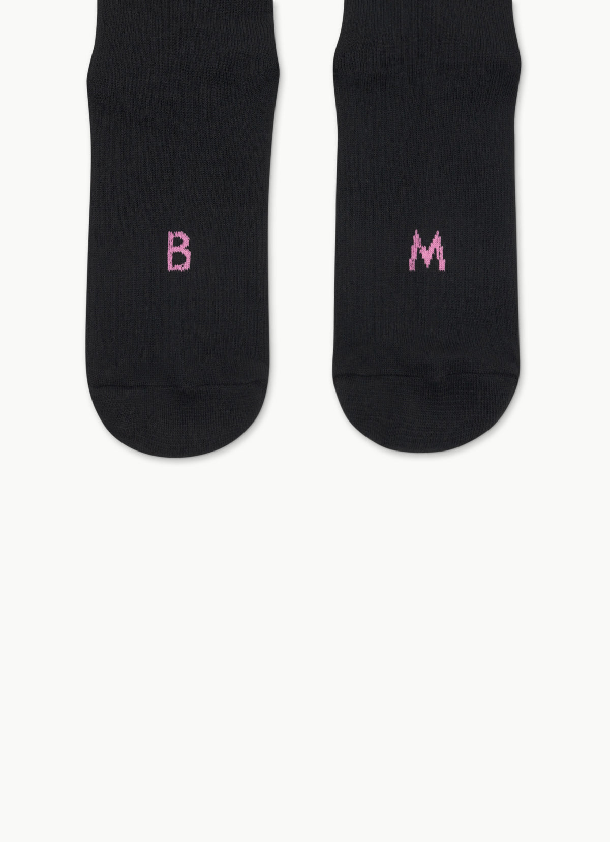 Rib ankle socks_Black