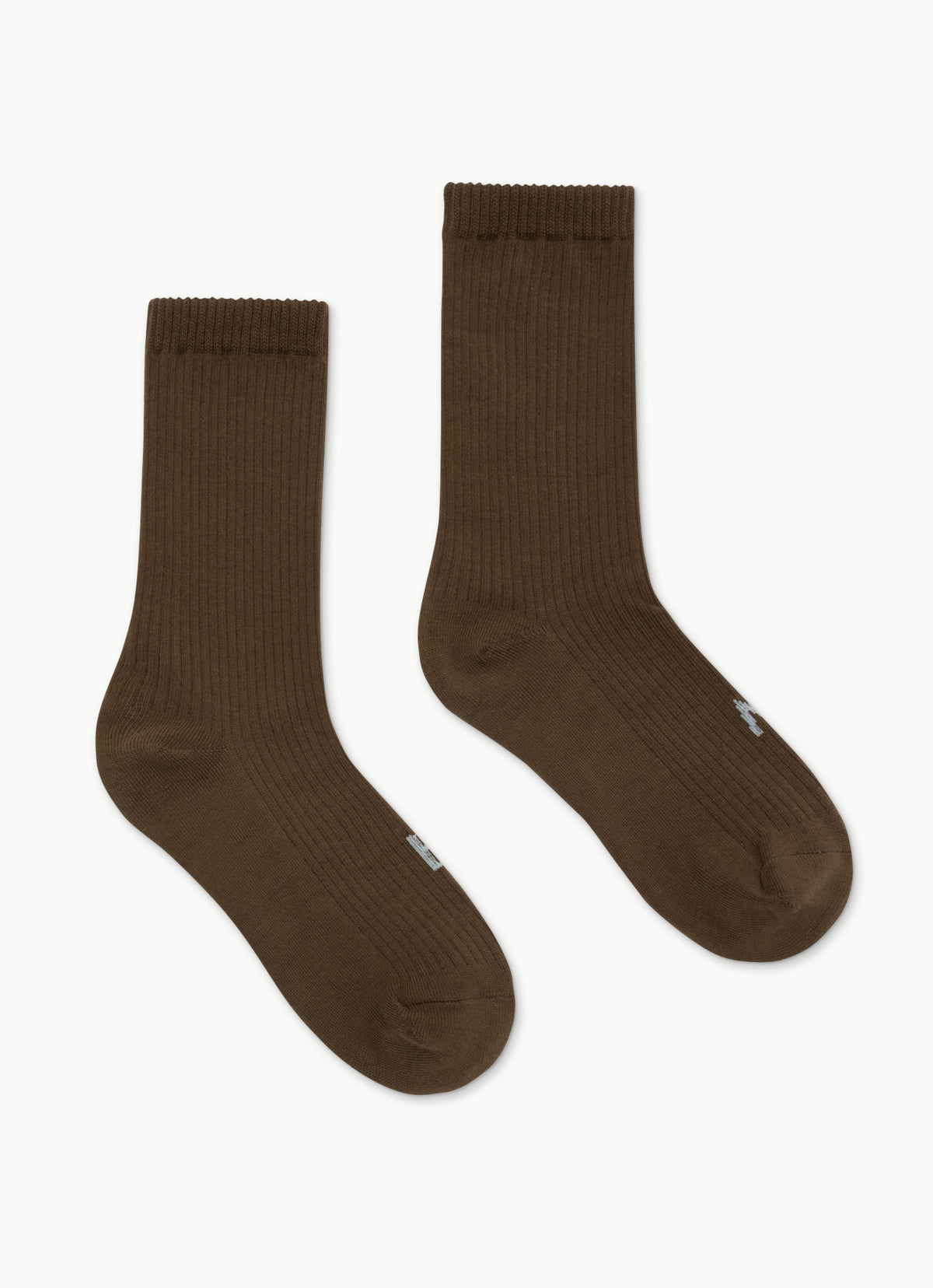 Rib ankle socks_Fondue Fudge