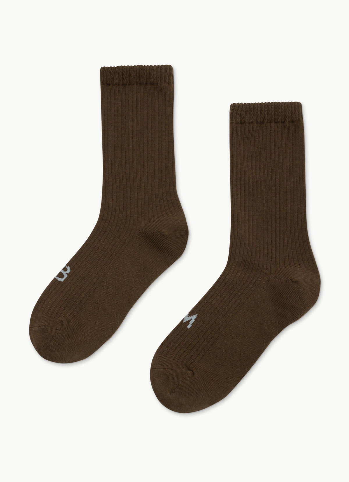 Rib ankle socks_Fondue Fudge