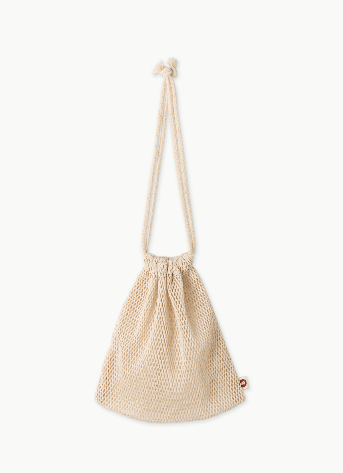 Budhi Mudra Mesh pouch S_Ivory