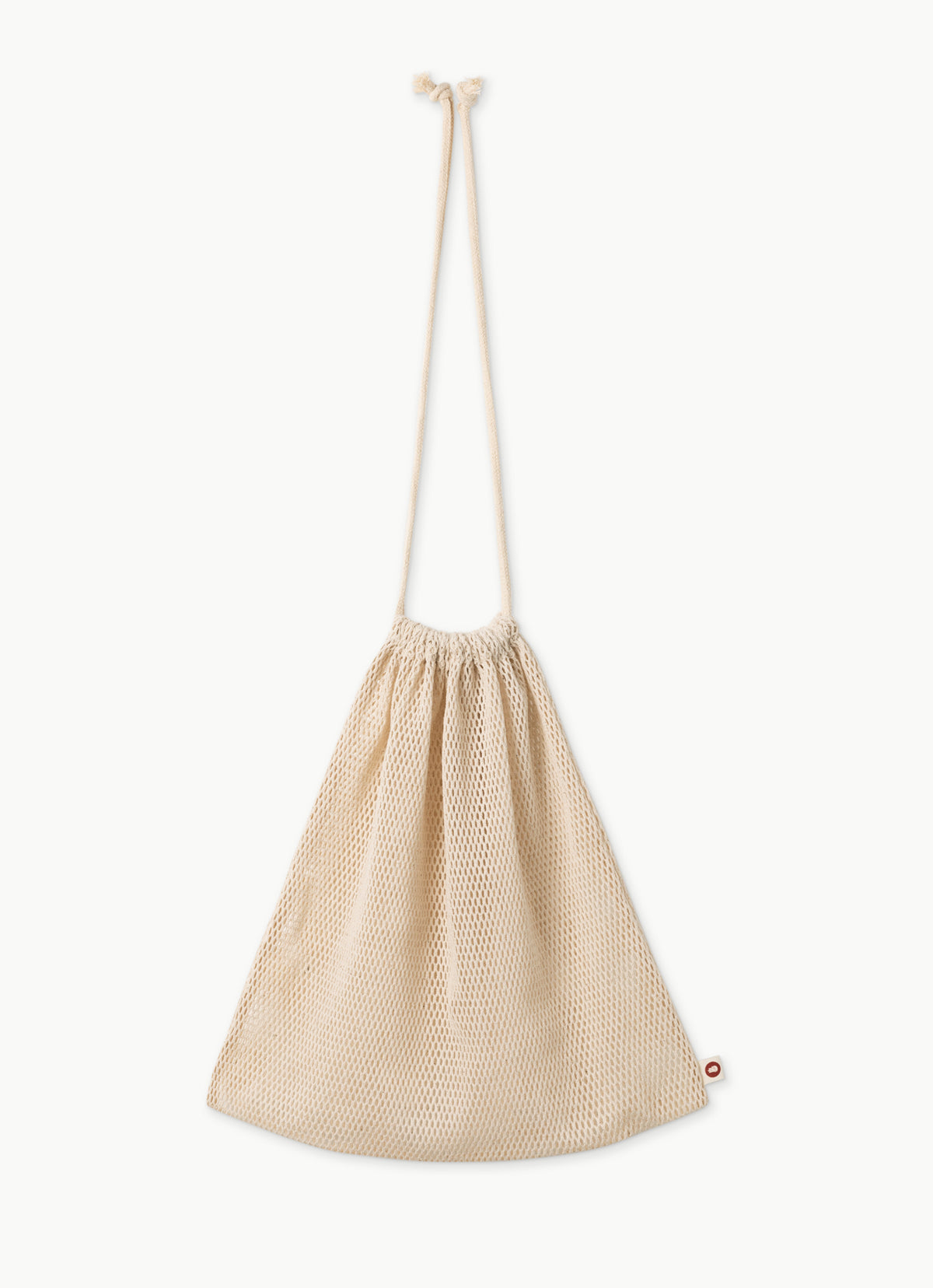 Budhi Mudra Mesh pouch M_Ivory