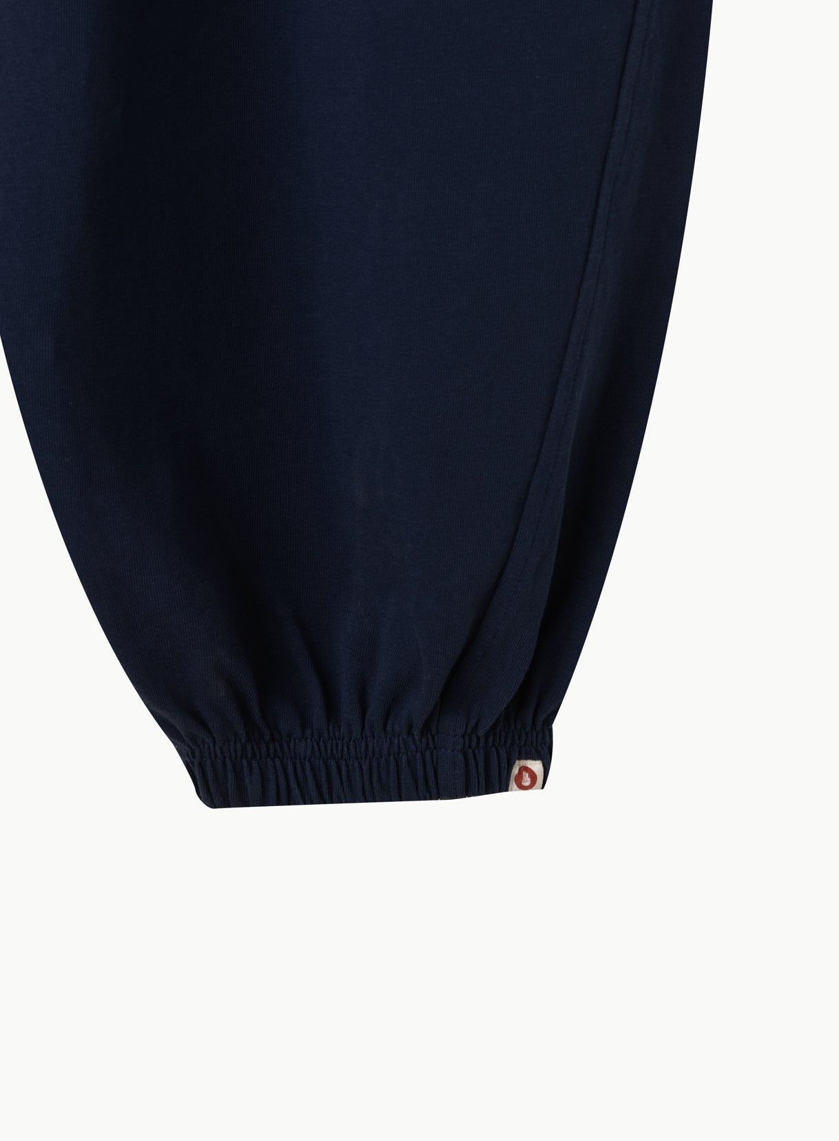 Diagonal jogger pants (Unisex)_Navy