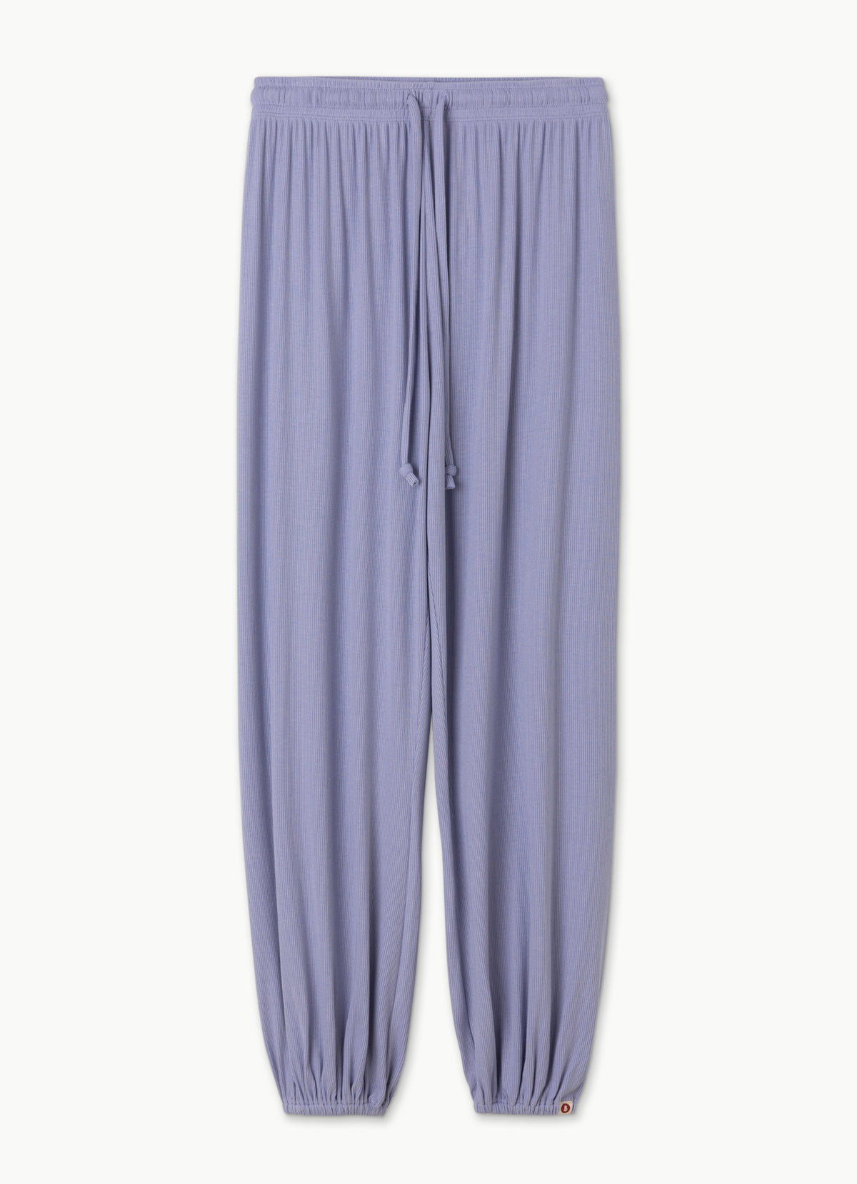 Rib jogger pants #1_Thistle Down