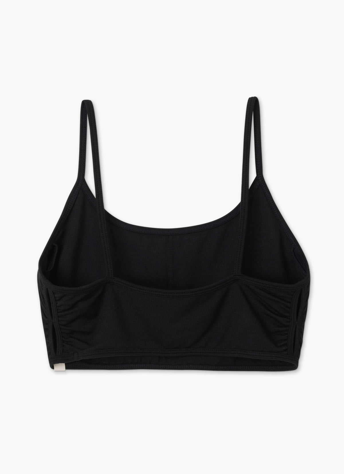 Double hole bra top_Black