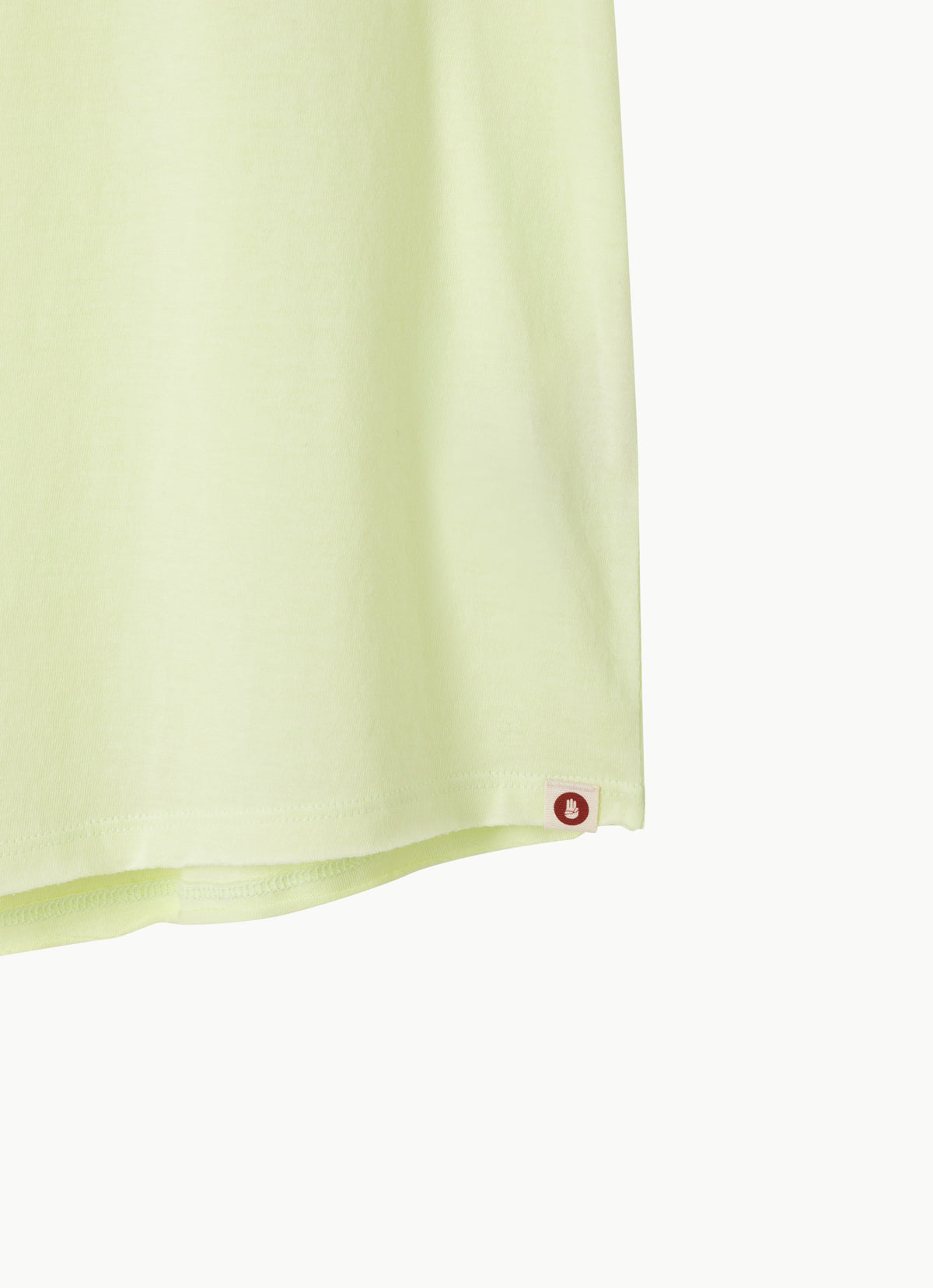 Panel short sleeve_Lime Cream