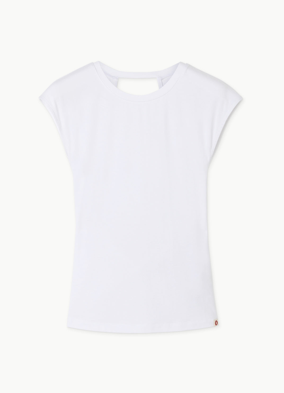 Dalam cap sleeve t-shirt_White