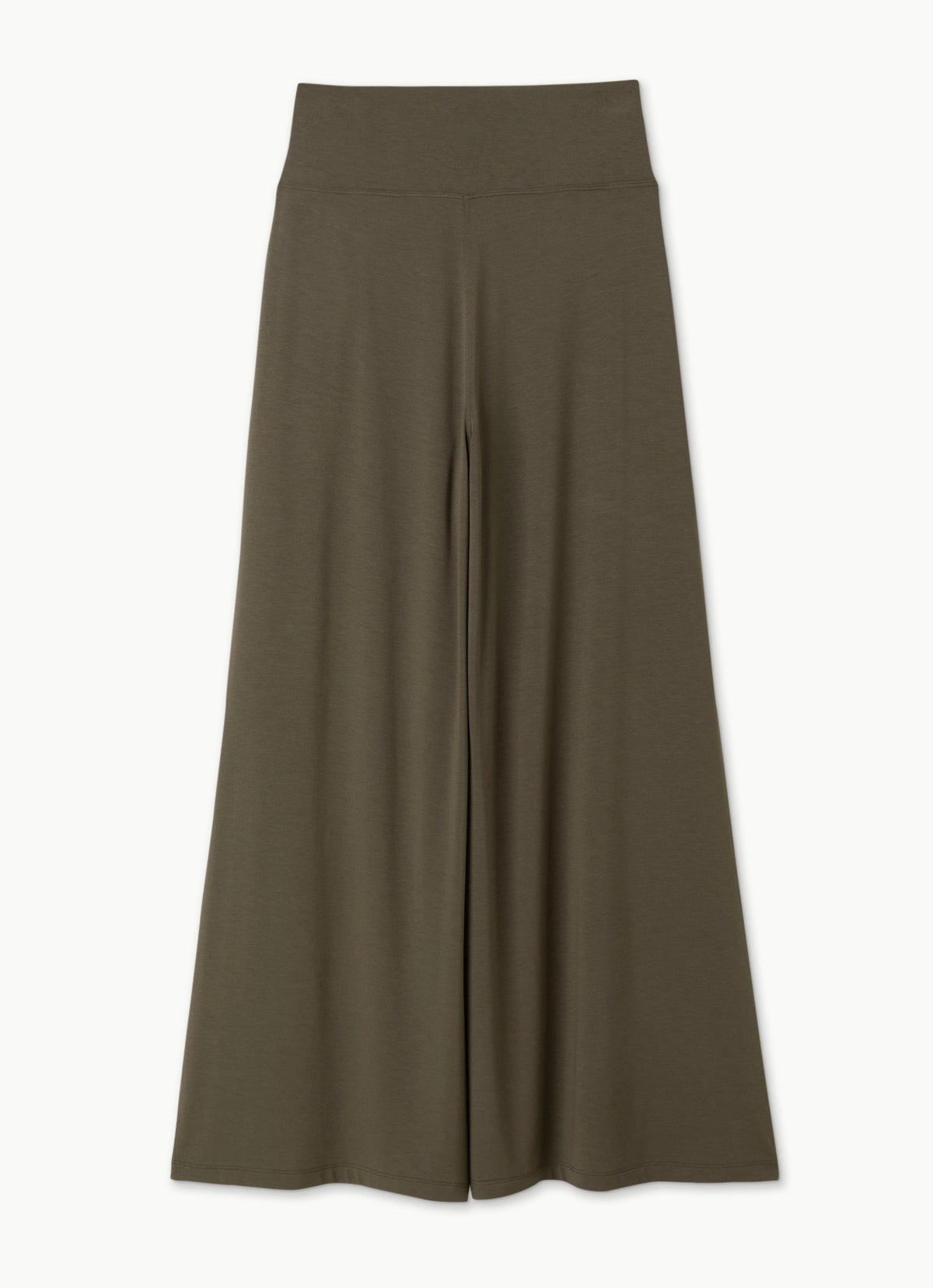 Shirring wide pants_Stone Gray