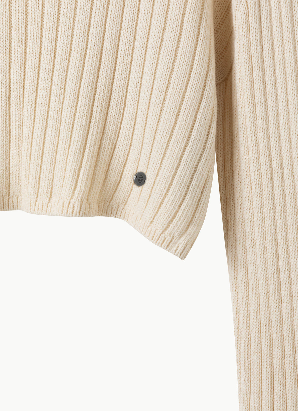 Bulky rib pullover_Summer Sand