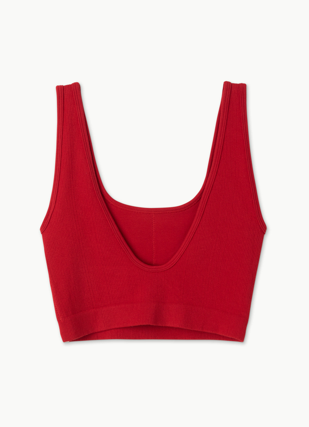 Seamless U line bra top_Barbados Cherry