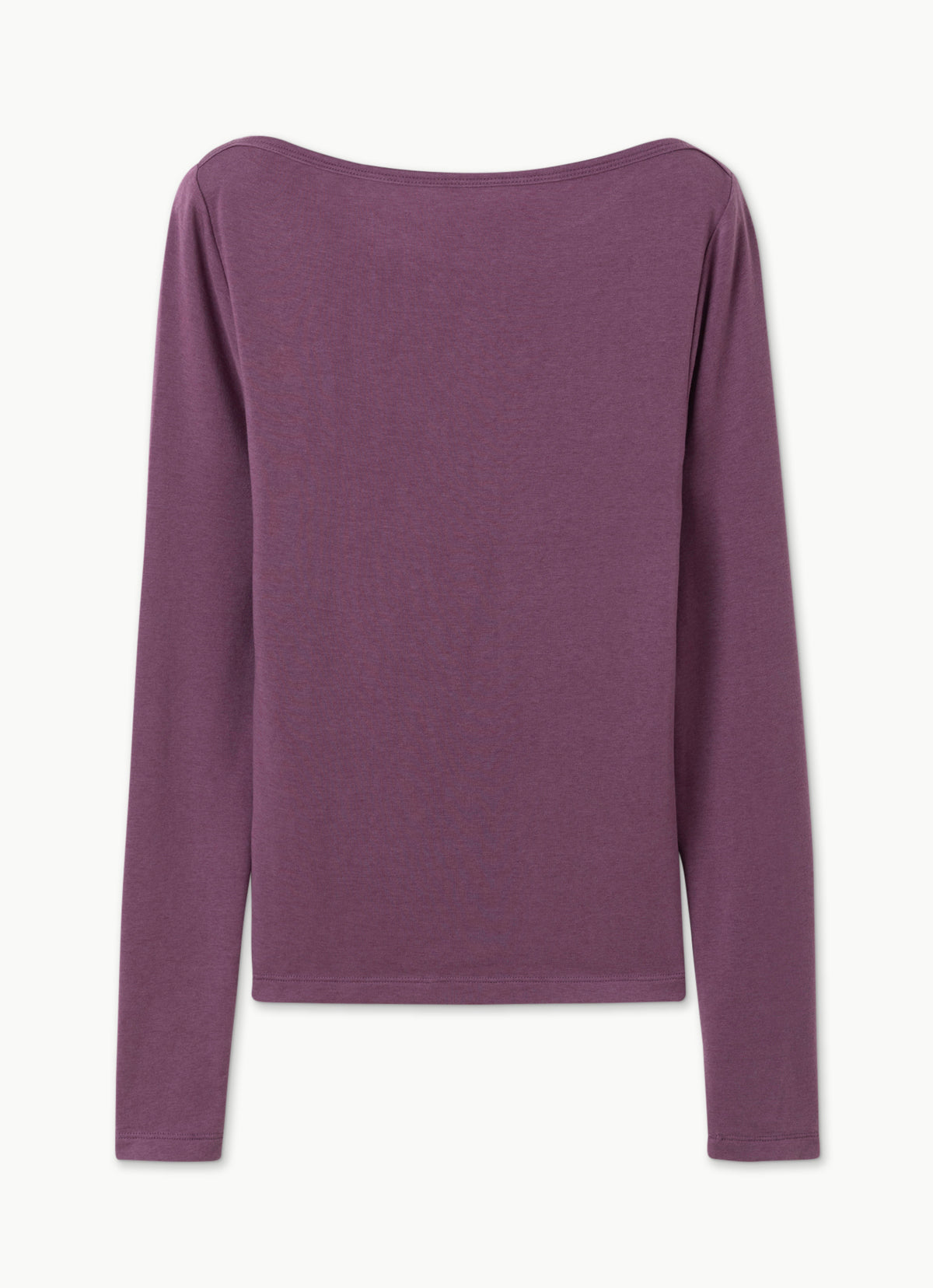 Soft boatneck long sleeve_Berry Conserve