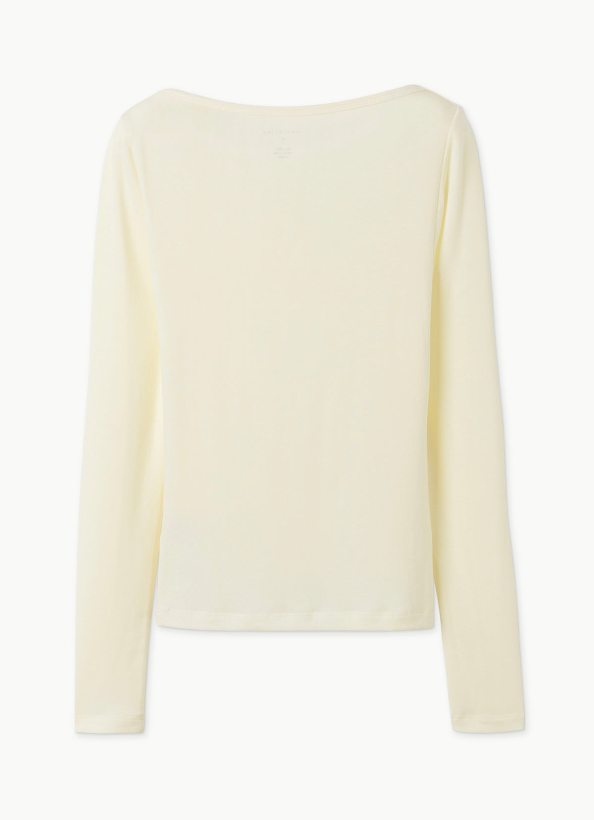 Soft boatneck long sleeve_Afterglow